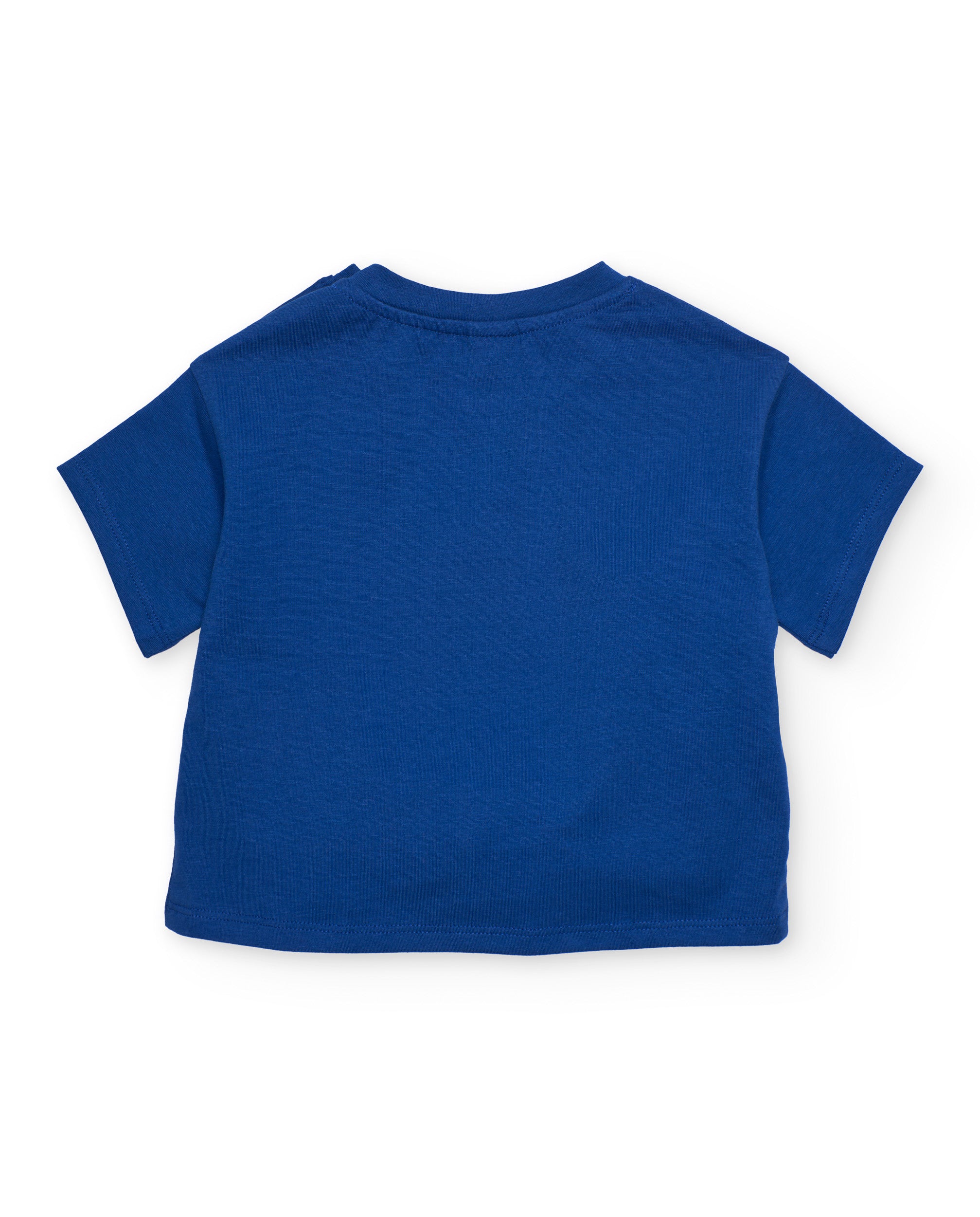 TucTuc Magliette T-shirt Bambina Navy Nodo Mare