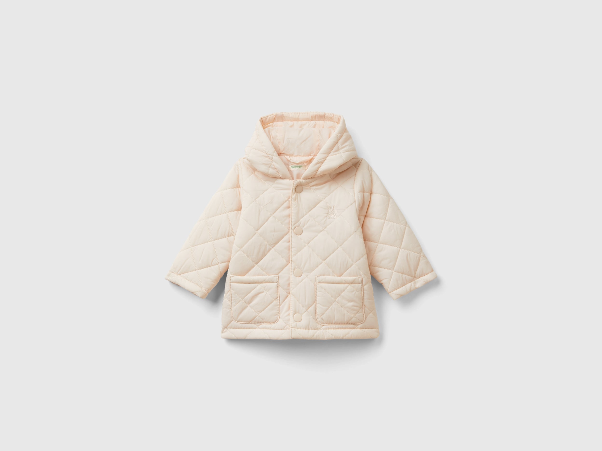 United Colors of Benetton Jackets Giacca trapuntata cappuccio 68