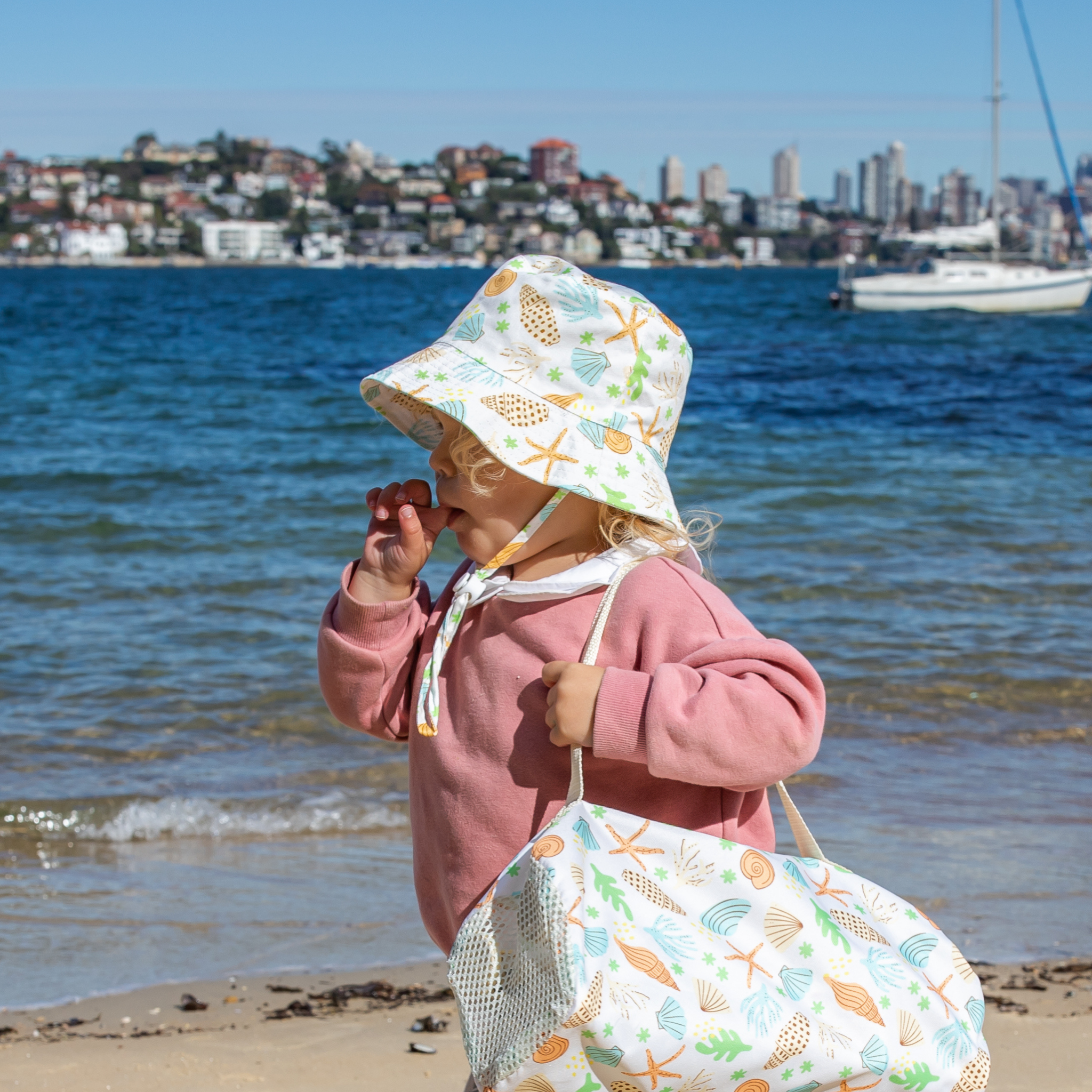 Kocarcia Izimini Sailor cappello cotone 50cm 1-3 anni