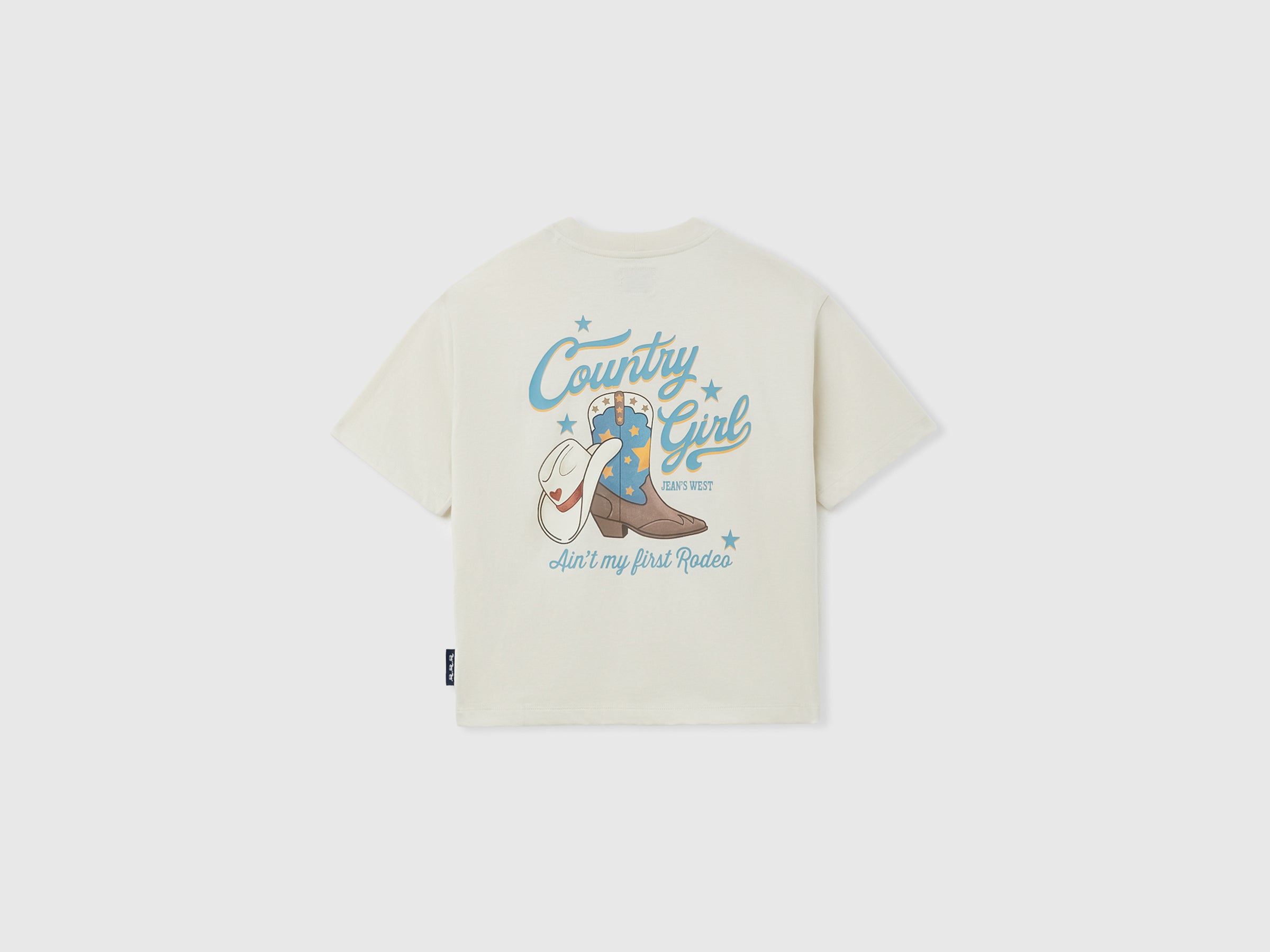 United Colors of Benetton T-shirt stampa western maglietta cotone