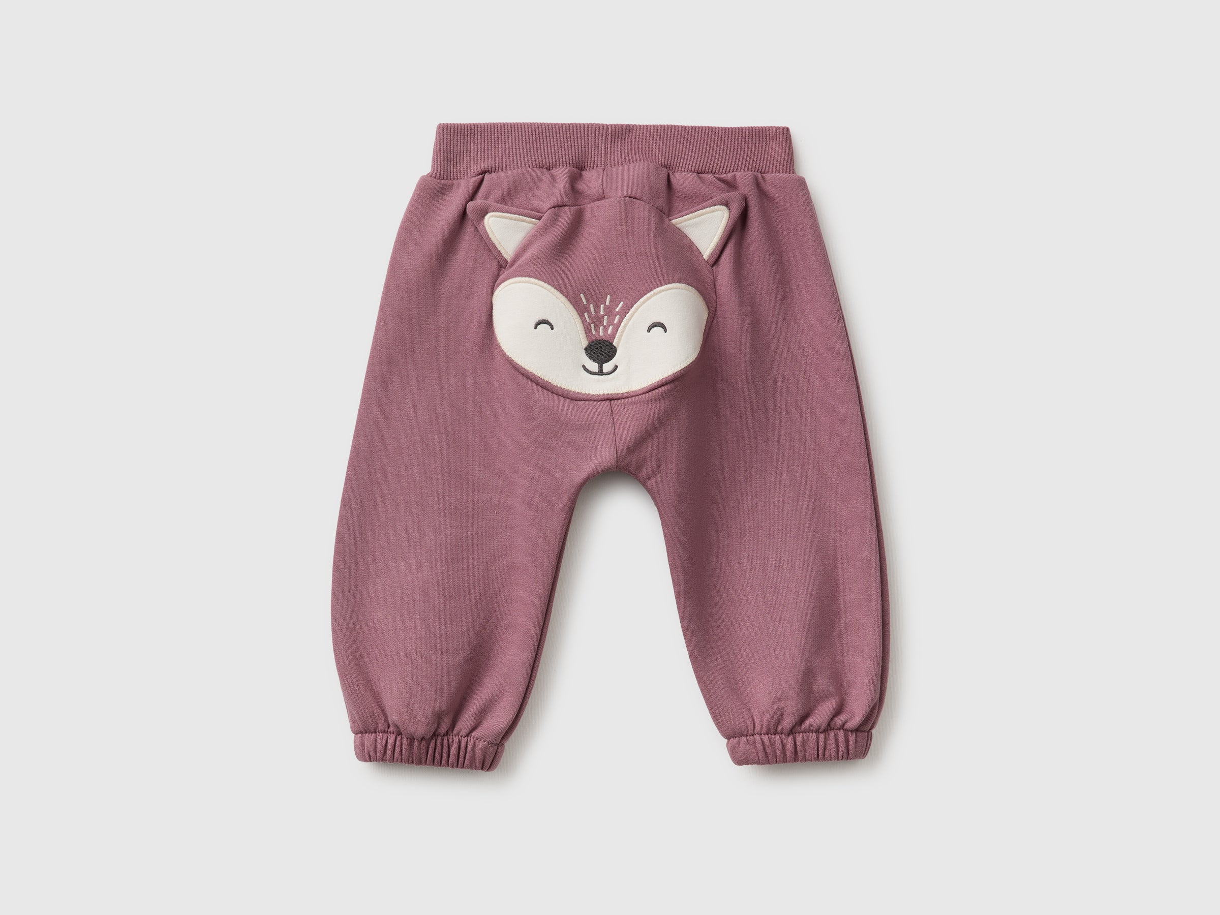 United Colors of Benetton Pantaloni tuta animale 68 cotone bio neonato