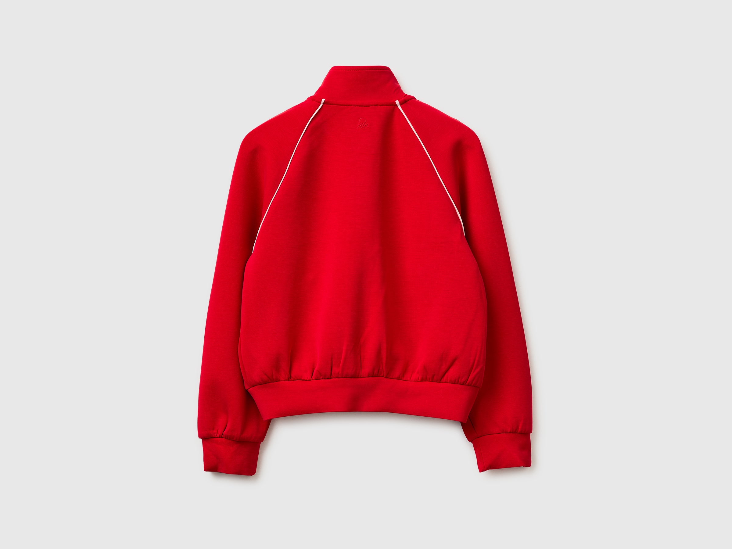 United Colors of Benetton Sweatshirts felpa neoprene collo alto zip