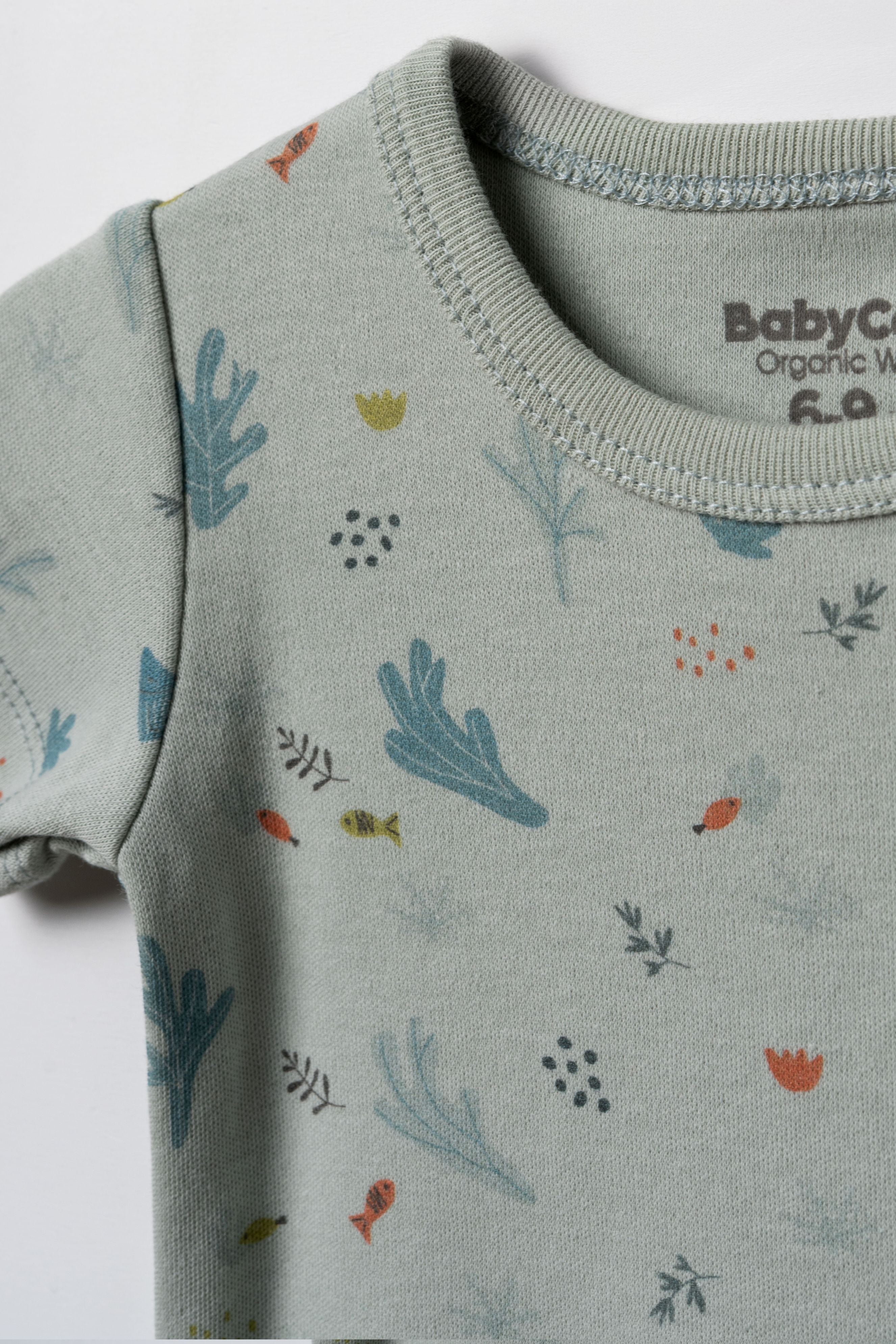 Babycosy Organic Mare Set 2 Body Neonato Cotone Organico