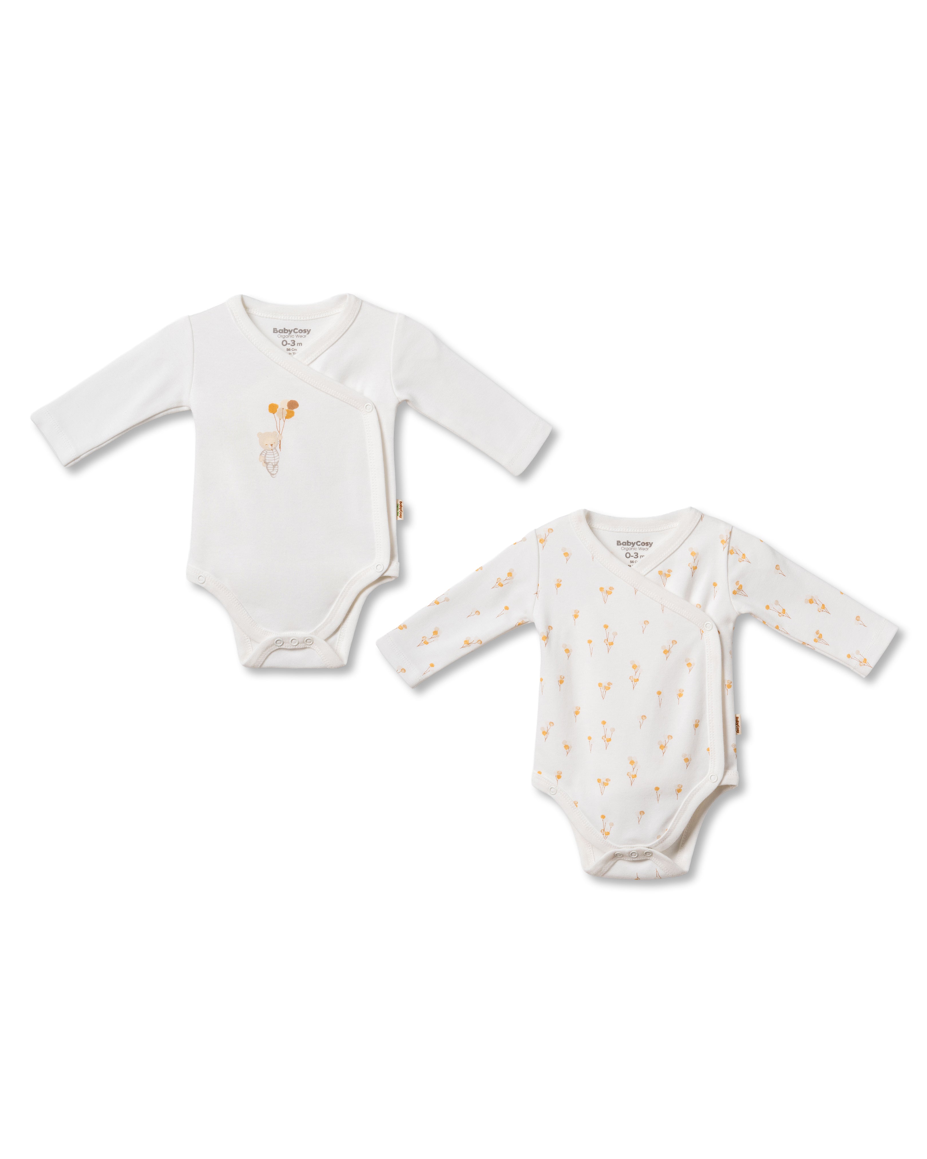 Babycosy Organic Set 2 Body Kimono Palloncino Cotone