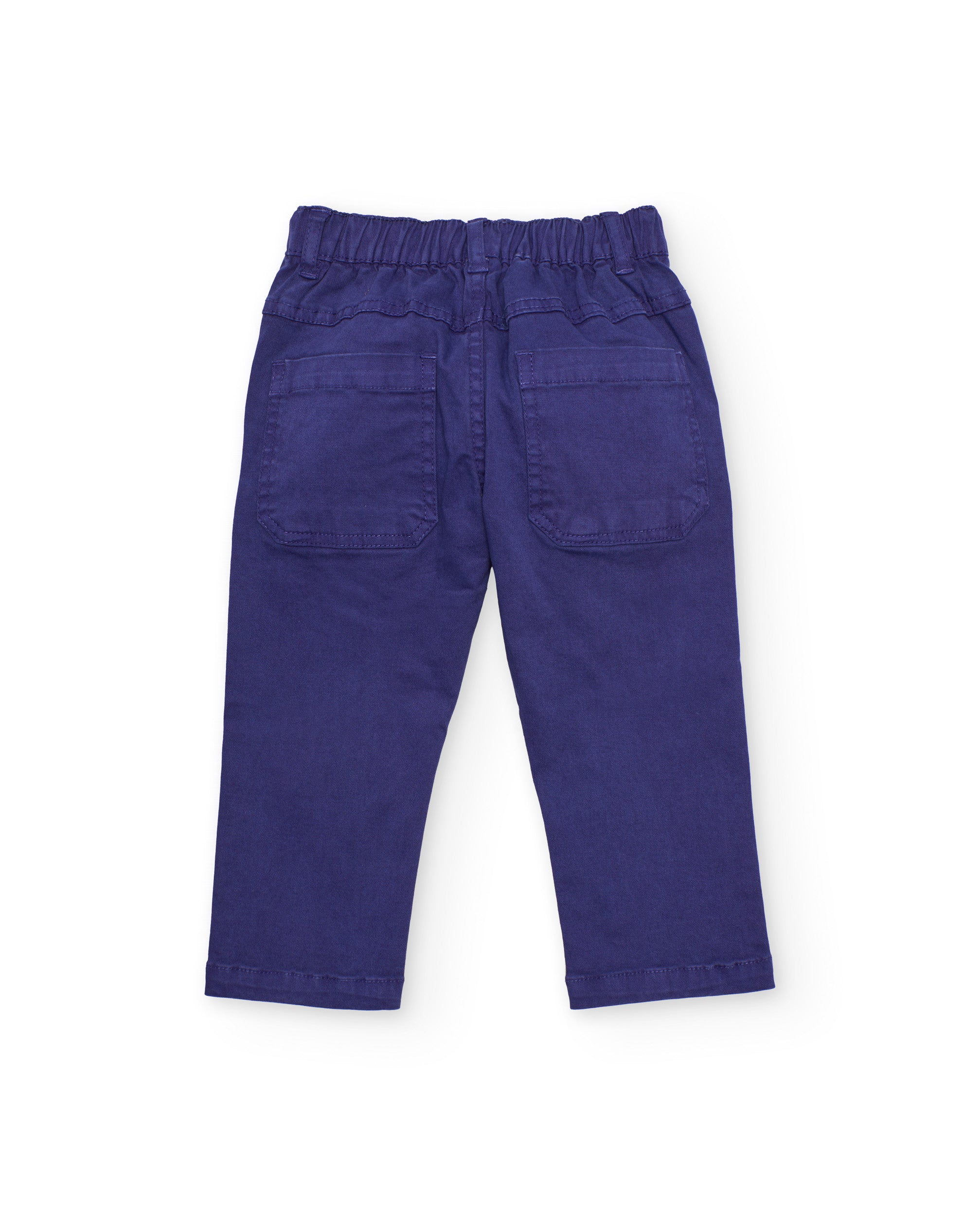 TucTuc Pantaloni viola pantaloni bambino 4 anni bottone