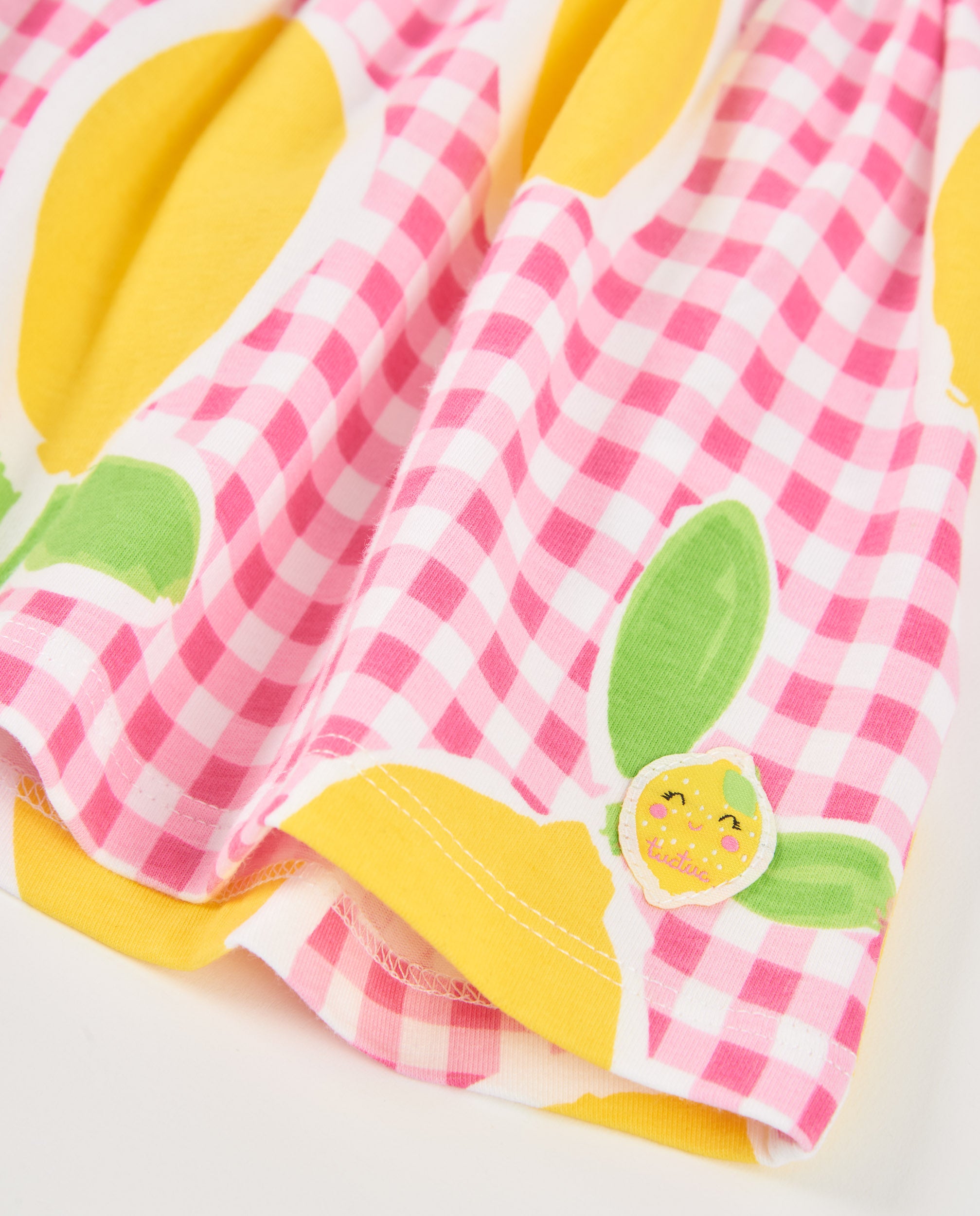TucTuc Vestiti Vestito Bambina Rosa Limoni