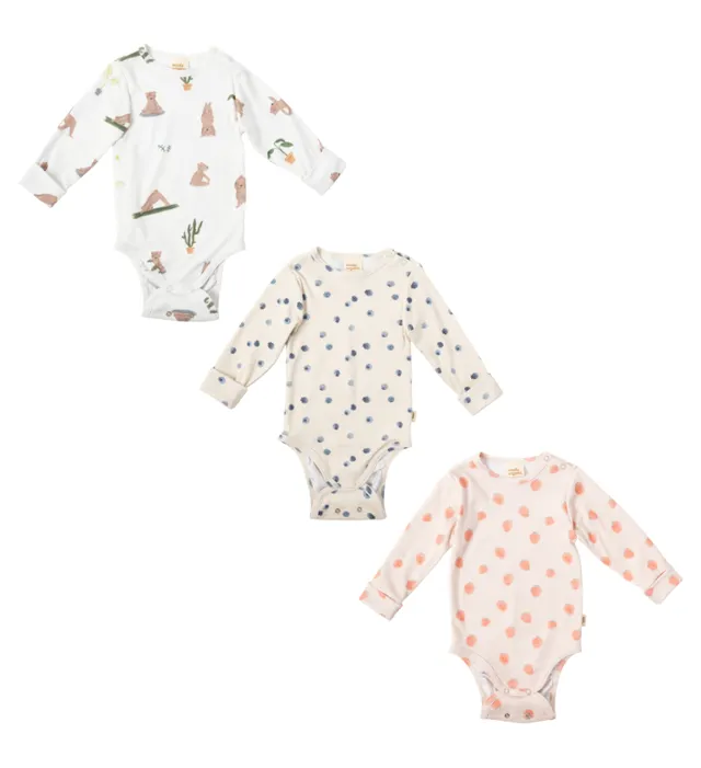 Woolly Organic Longsleeve Bodysuit body manica lunga cotone organico