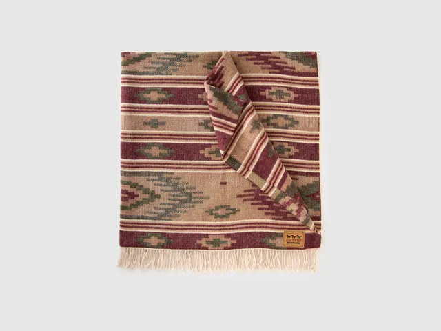 United Colors of Benetton Bags Coperta jacquard taglia OS lana