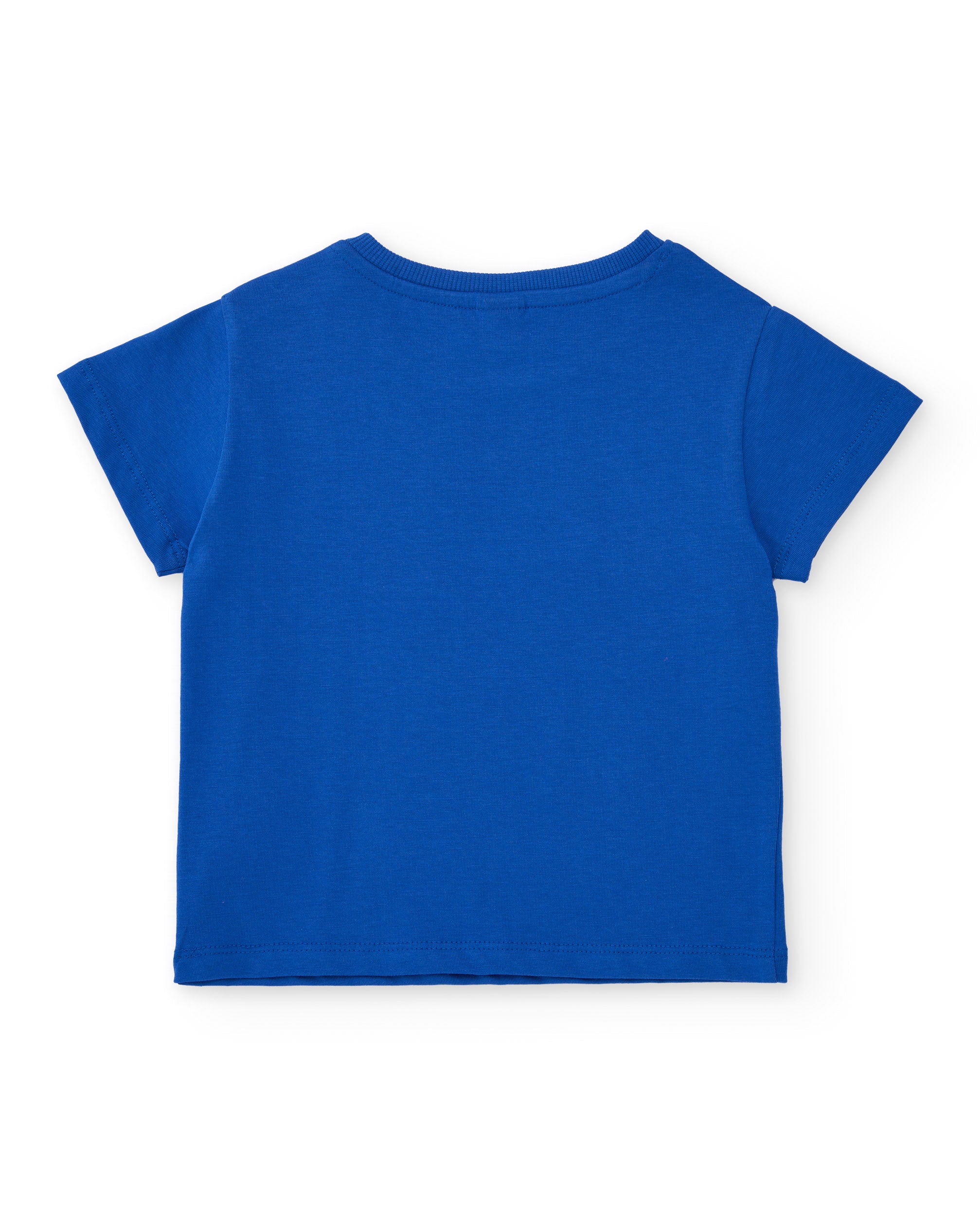 TucTuc Magliette T-shirt bambino blu con scritta
