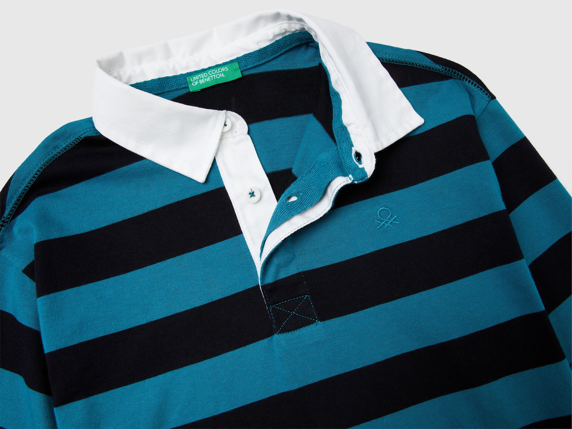 United Colors of Benetton Polos Polo righe cotone bio M