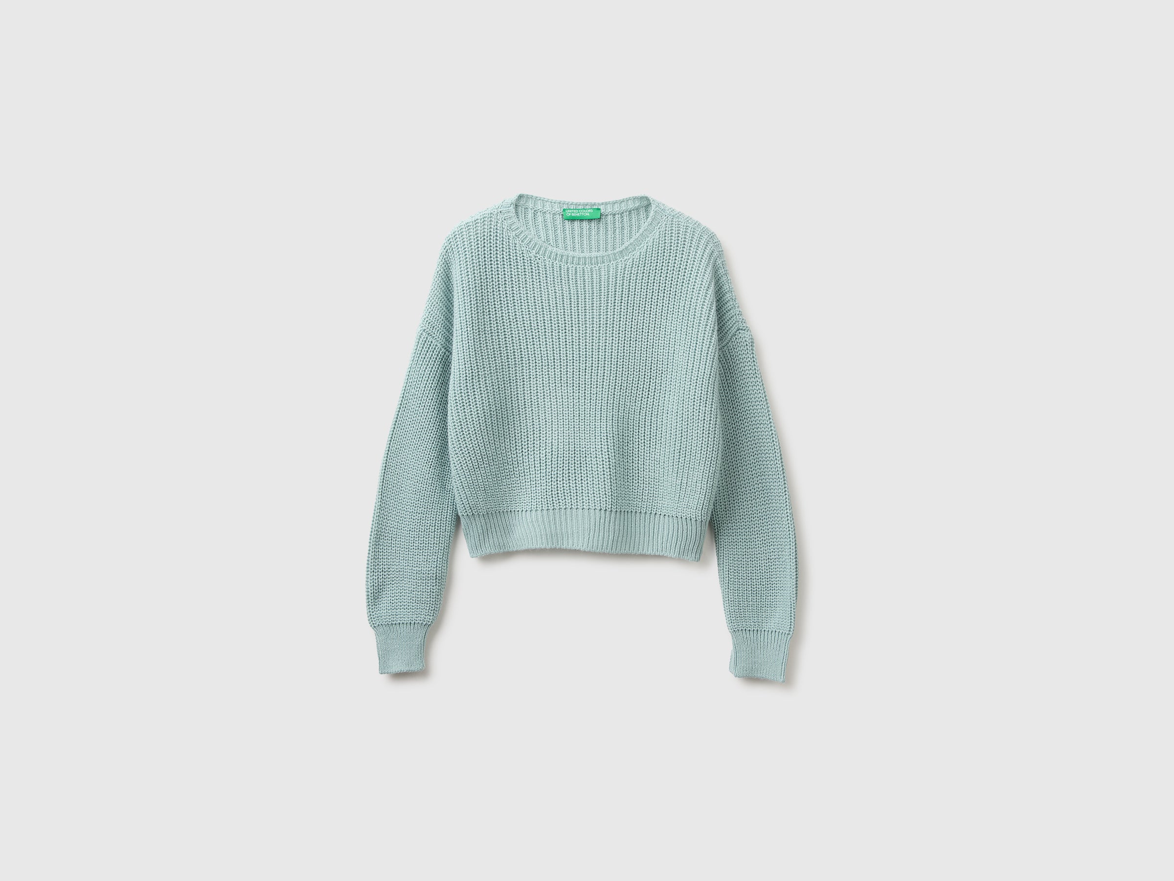 United Colors of Benetton Maglione boxy girocollo costa inglese