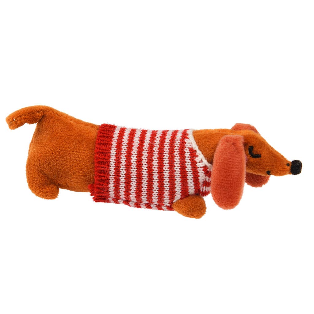 Rex London mini peluche bassotto in scatola 11,5 cm