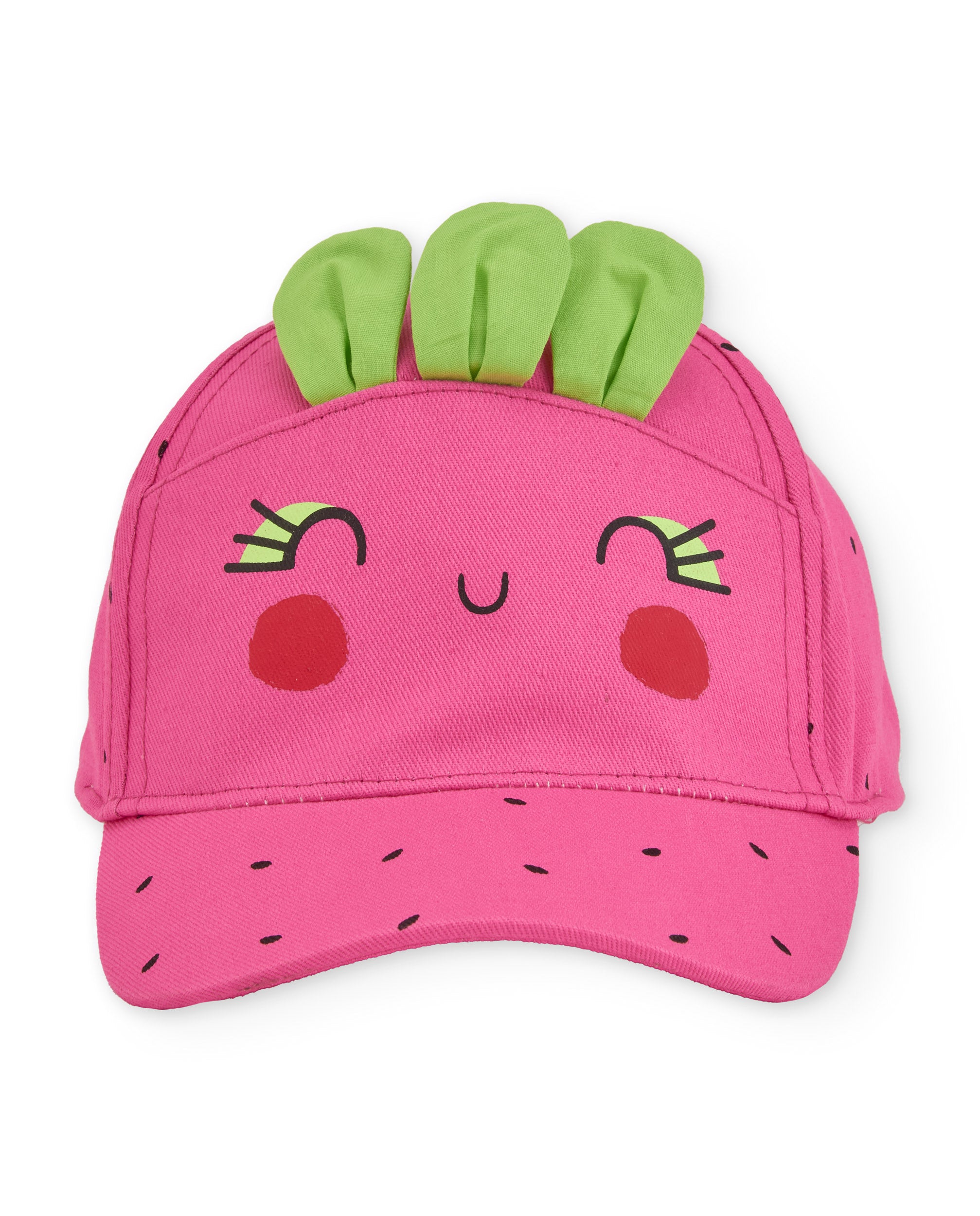 TucTuc Accessori Cappellino Foglioline Rosa Bimba
