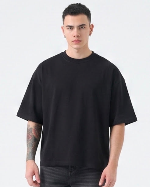 Sottosopra T-Shirt AN019869 Girocollo Boxy Blu M Uomo