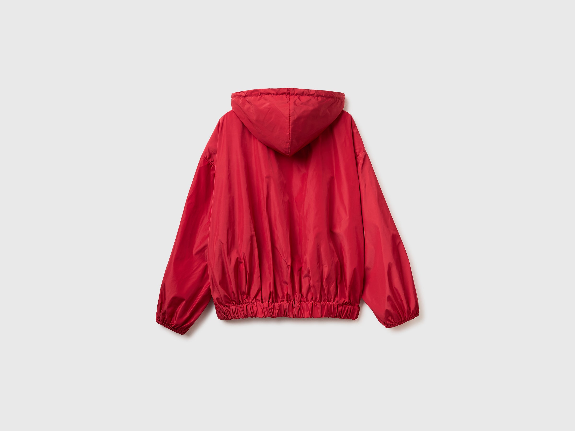 United Colors of Benetton Soft Giacca con Cappuccio Antivento