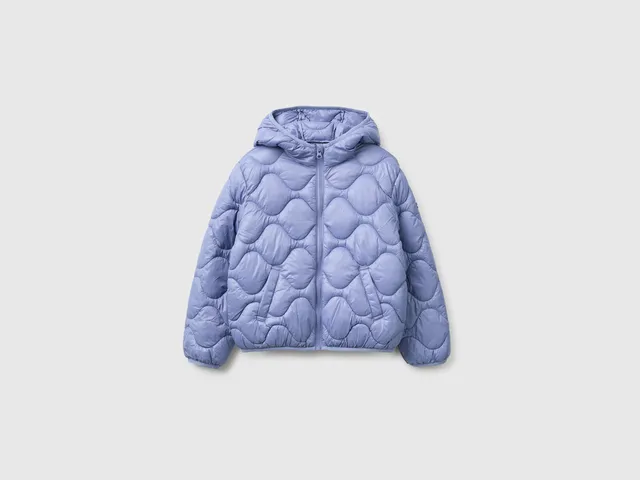 United Colors of Benetton giacca imbottita nylon con cappuccio M