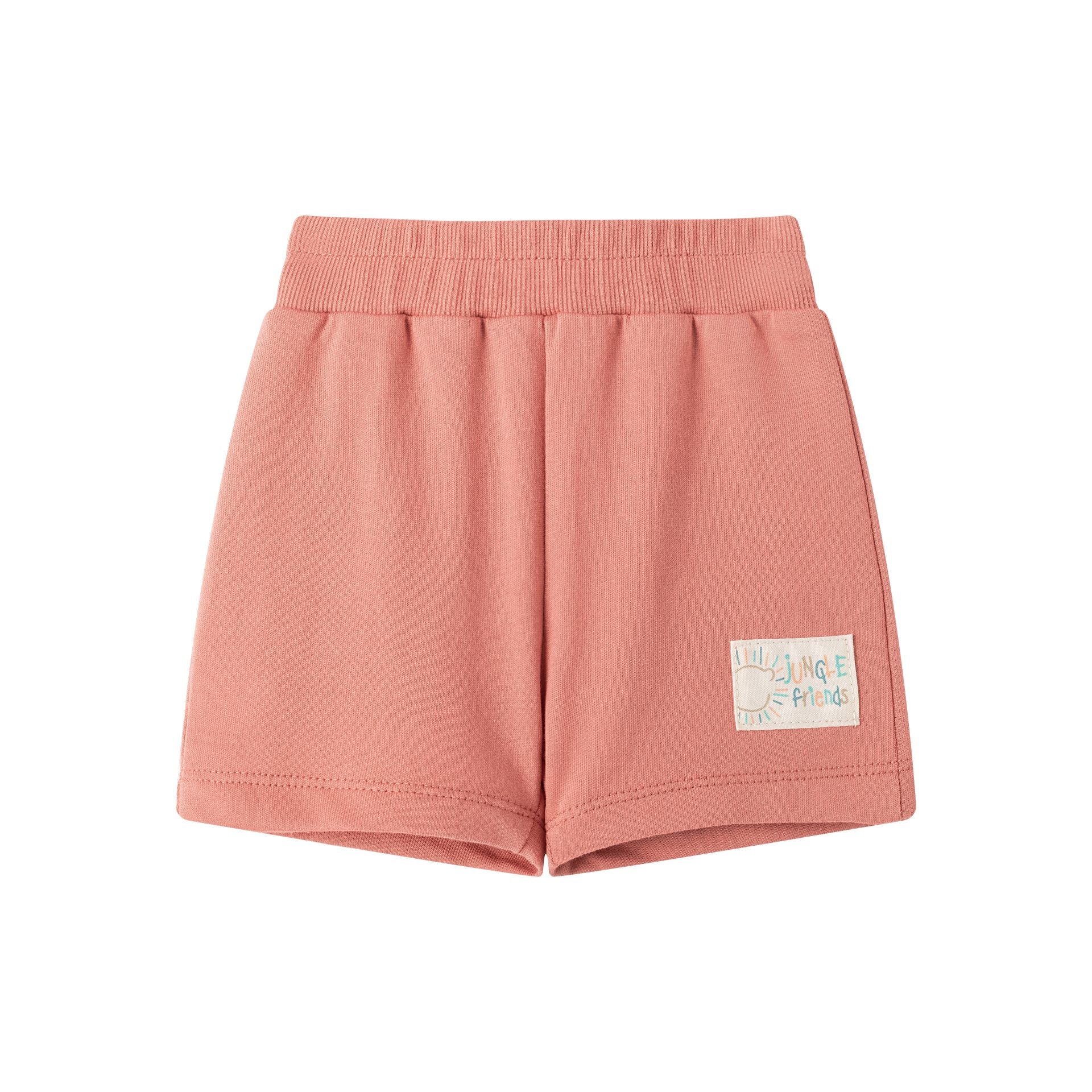 Newness shorts bermuda corallo baby in cotone