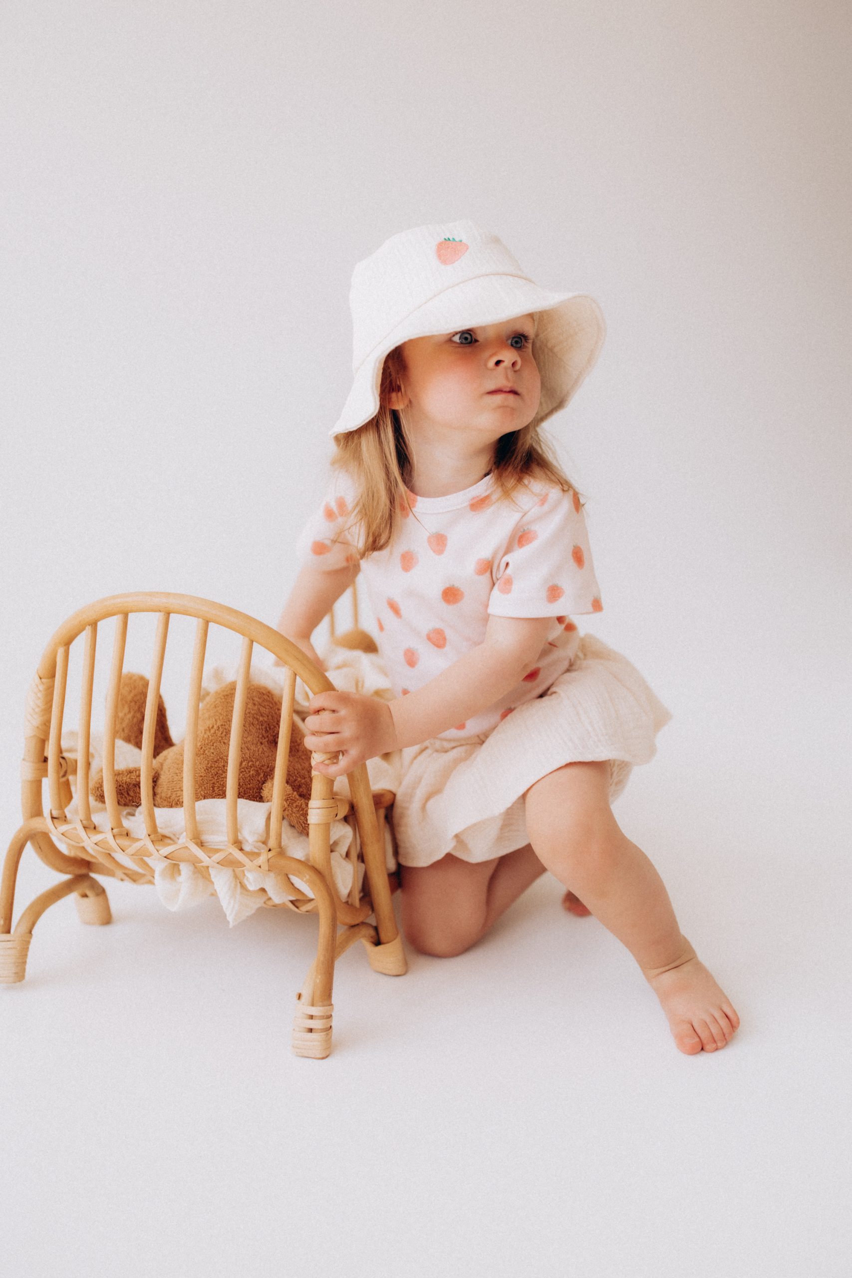 Woolly Organic Muslin Bloomers culotte neonata mussolina bio