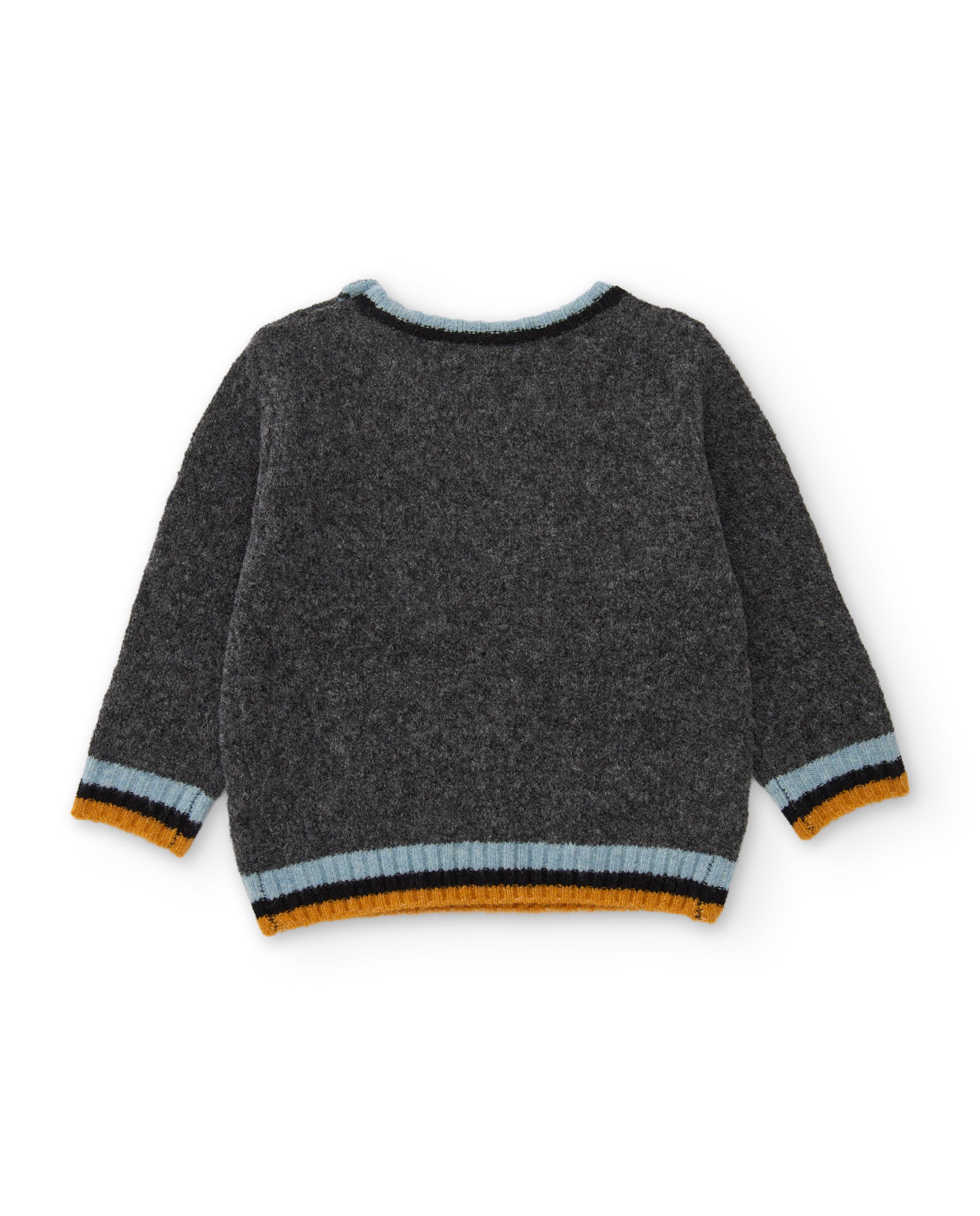 TucTuc Maglioni Maglione Tricot Fantasia Grigio Scuro Bimbo