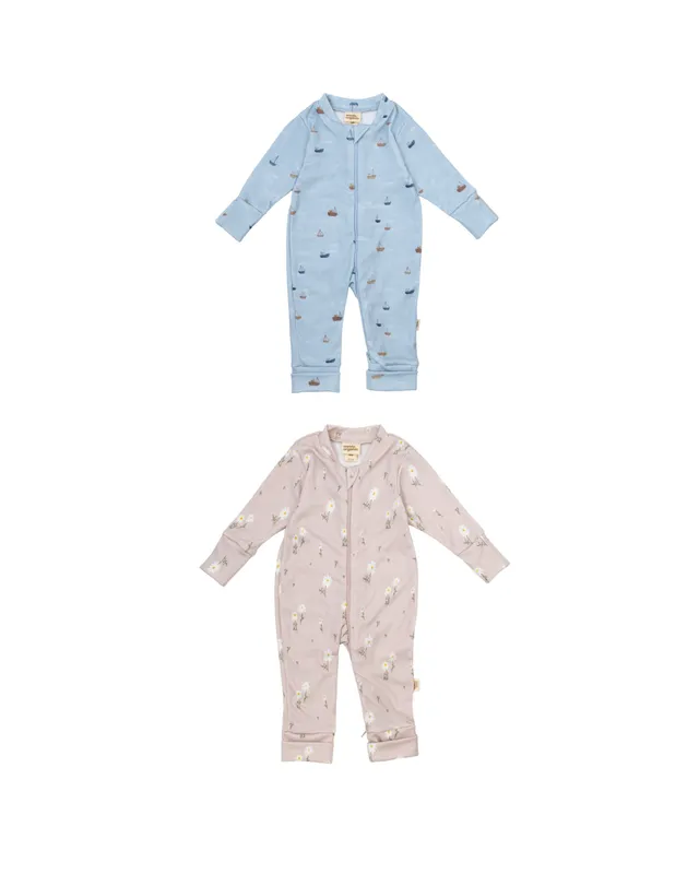 Woolly Organic Sleepsuit Zipper SS27 tutina notte cotone bio