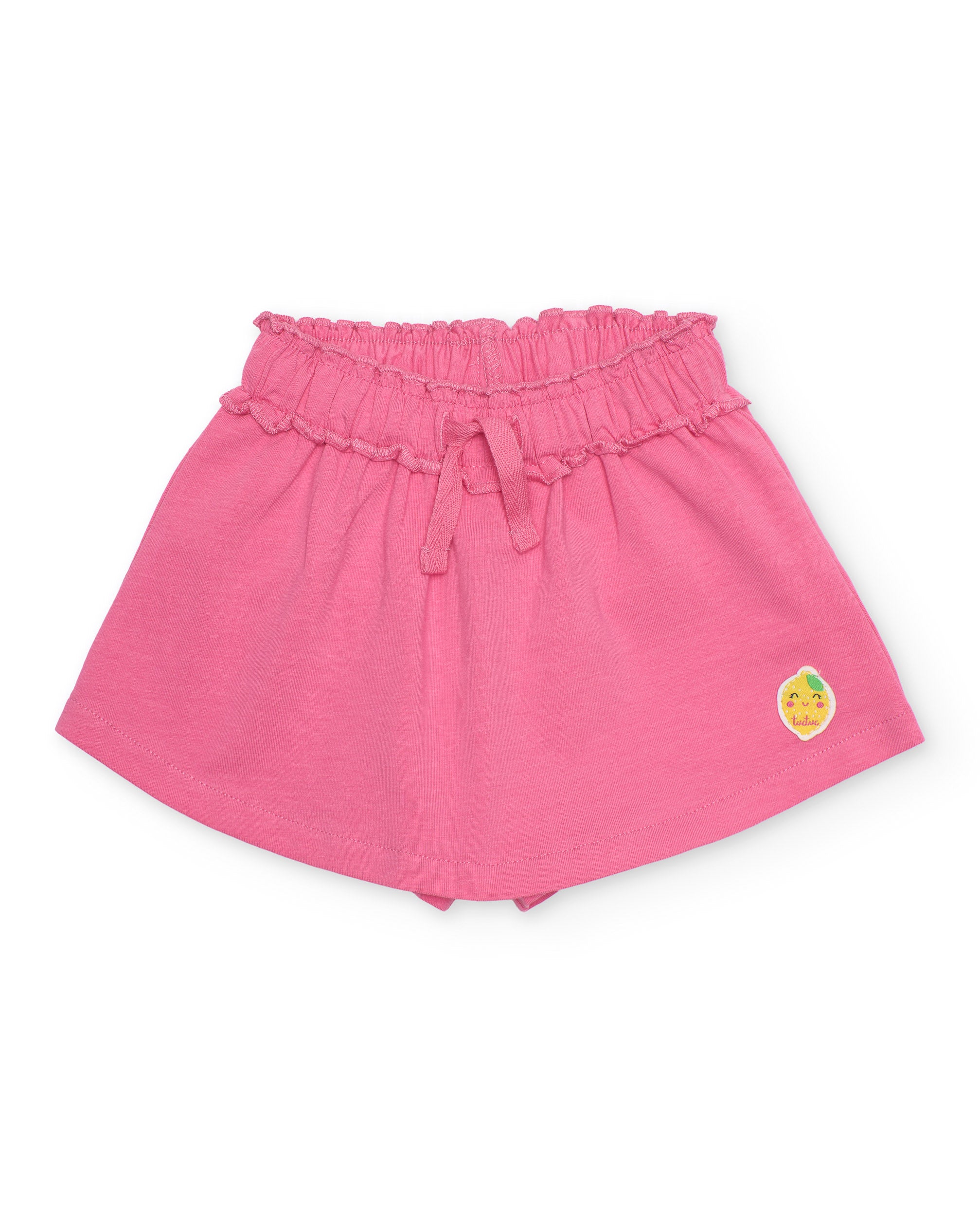TucTuc Completi completo bambina giallo rosa jersey