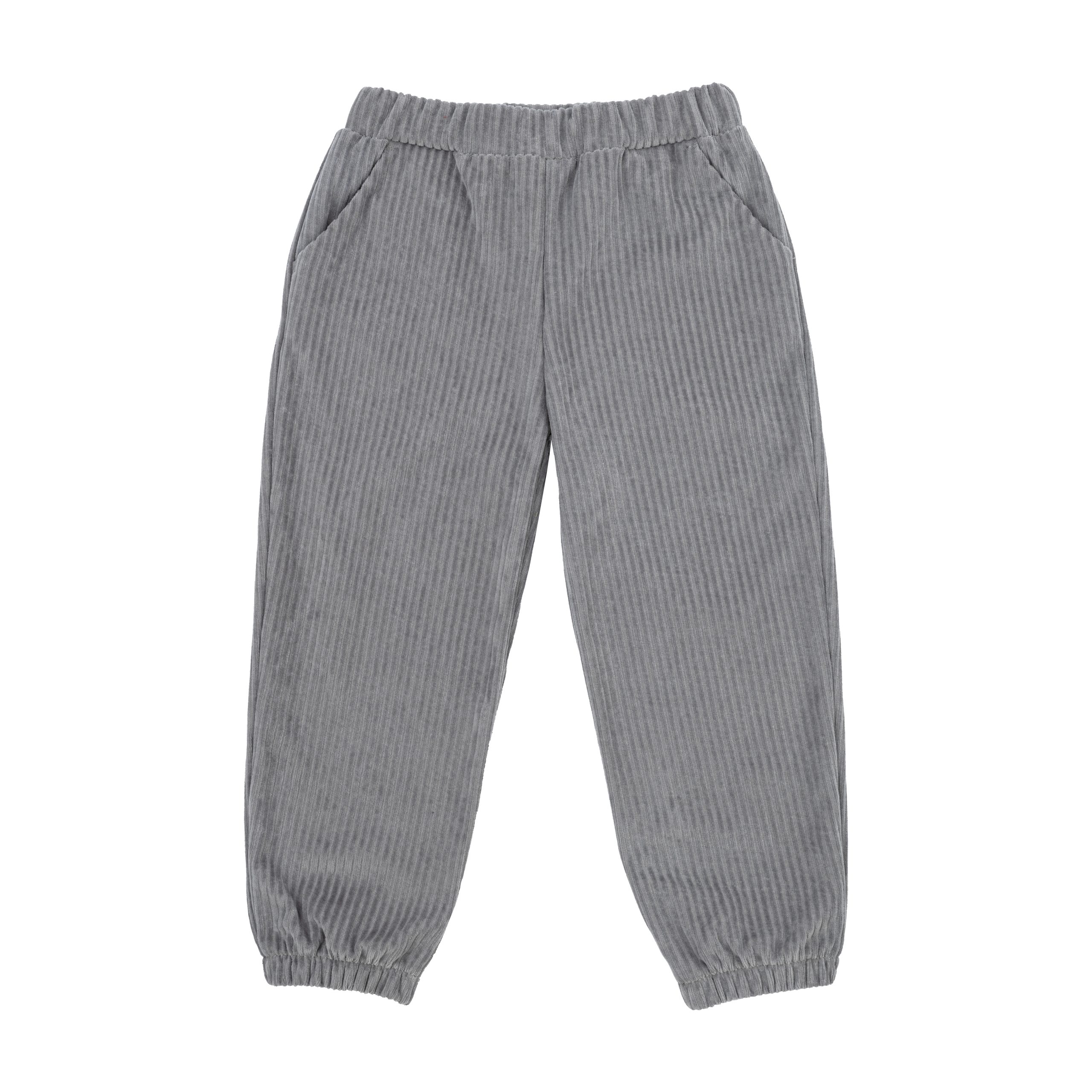 Woolly Organic Cord Velour pantaloni bimbo in cotone bio