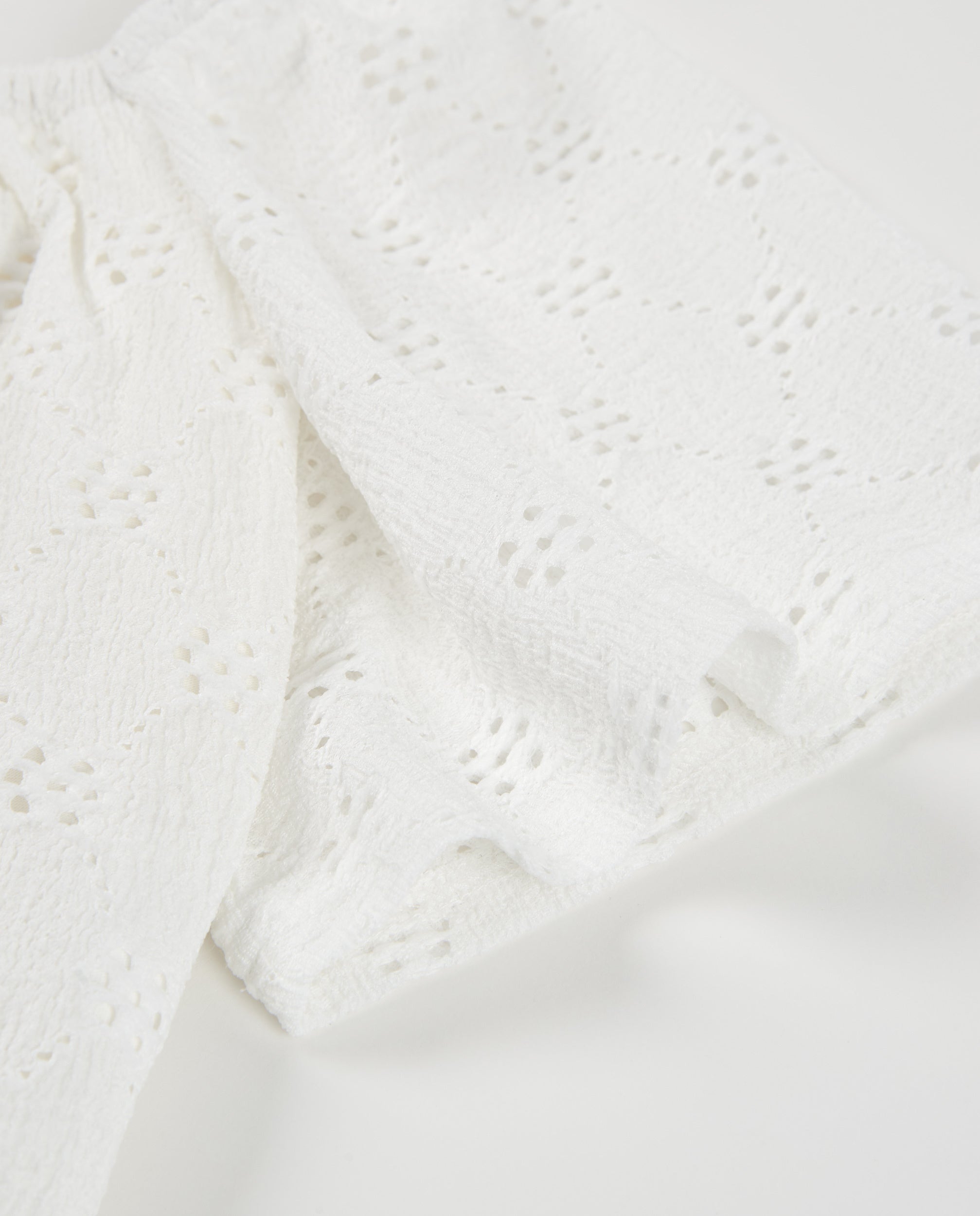 TucTuc Camicette Blusa Bambina Bianco Maniche Ampie