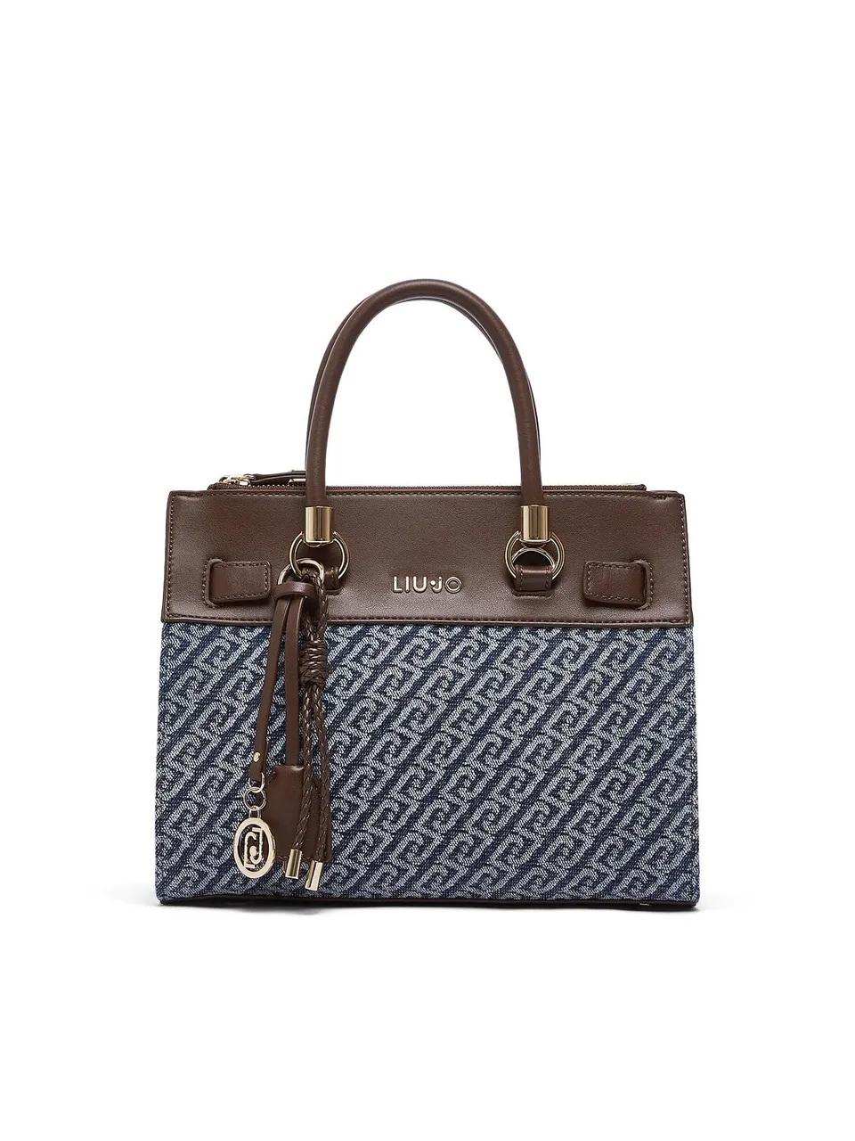 Liu Jo Borsa Satchel Denim 00770 27x21 cm charm
