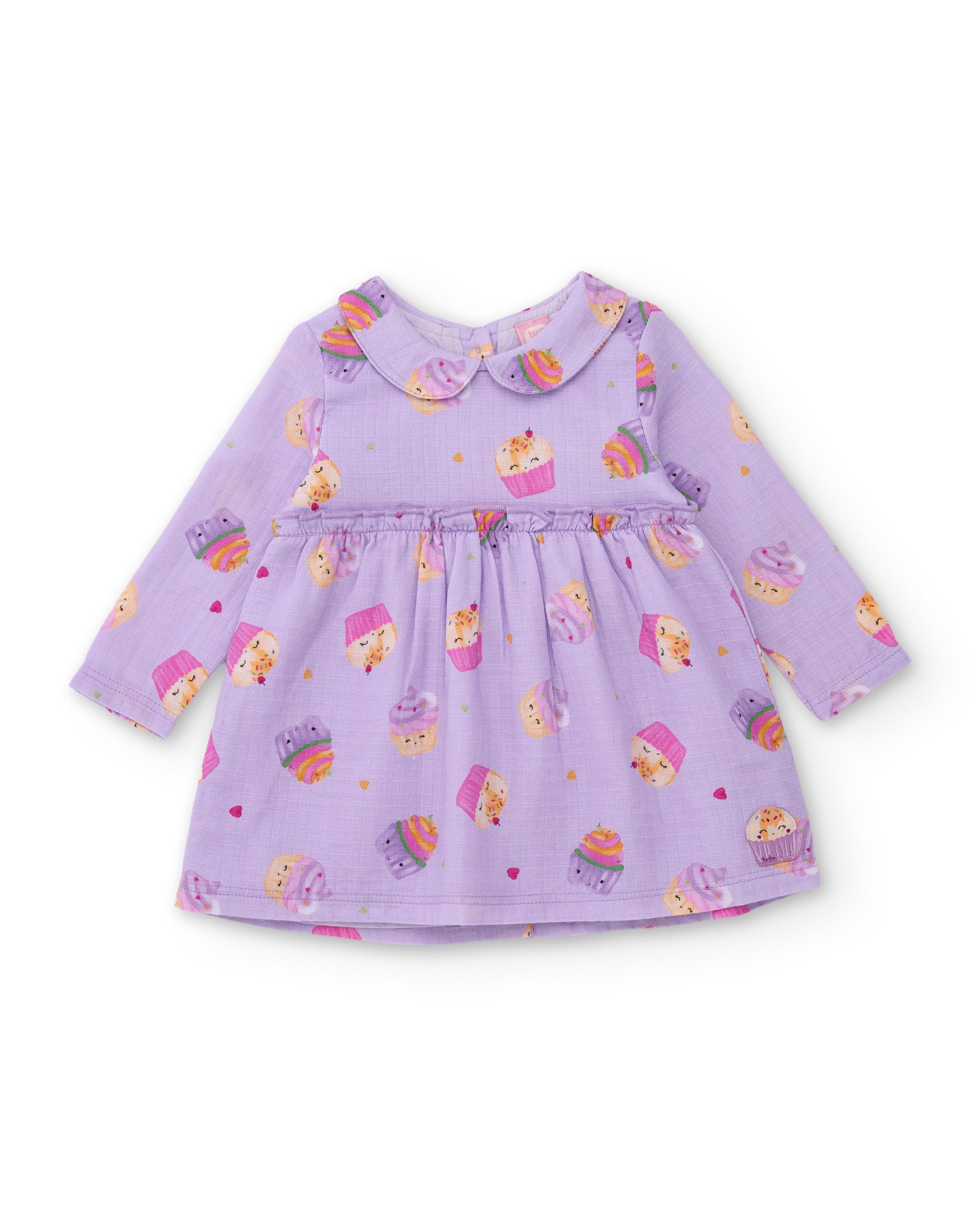 TucTuc Vestiti abitino neonata lilla stampa cupcake