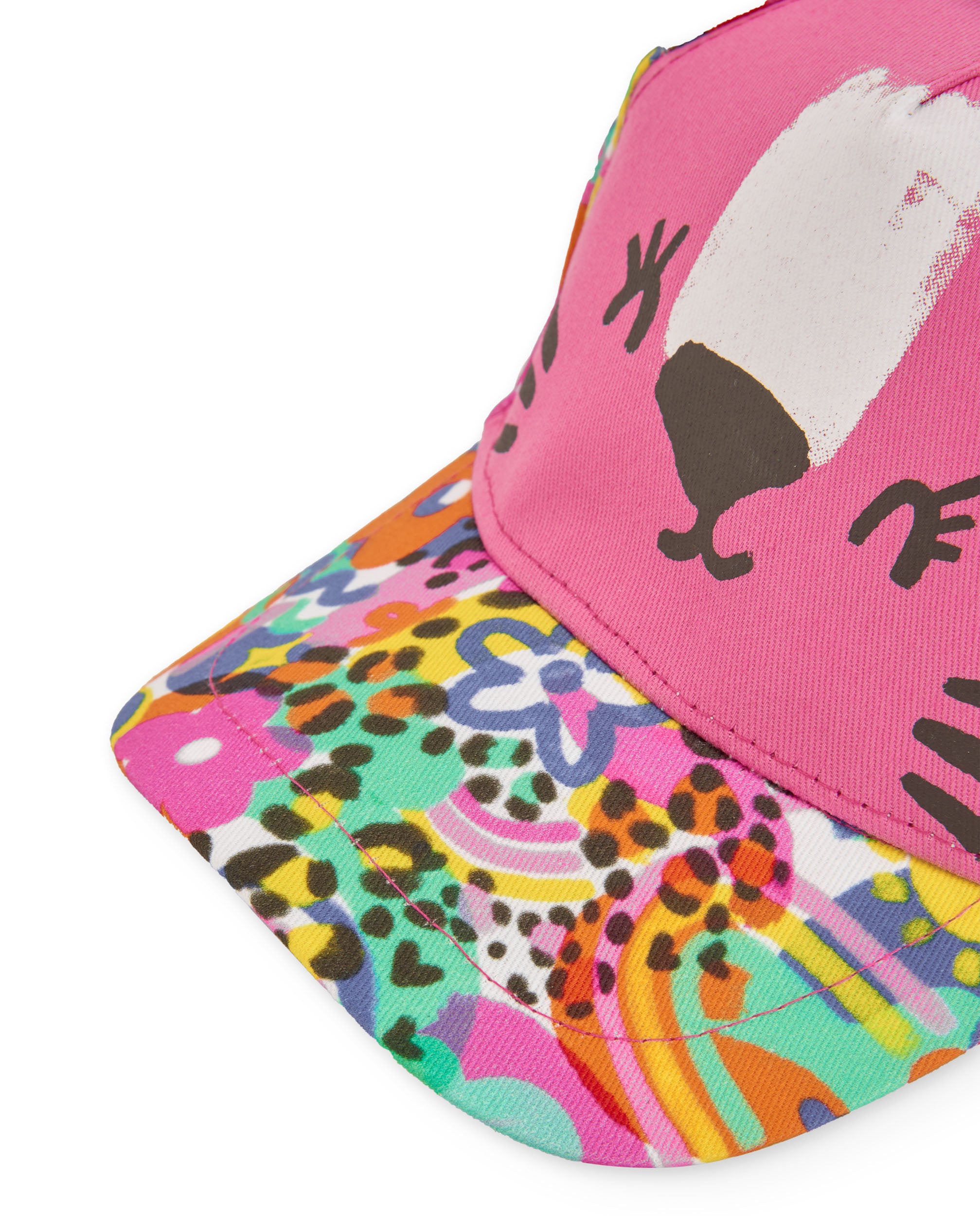 TucTuc Accessori Cappellino Bambina Rosa Orecchiette