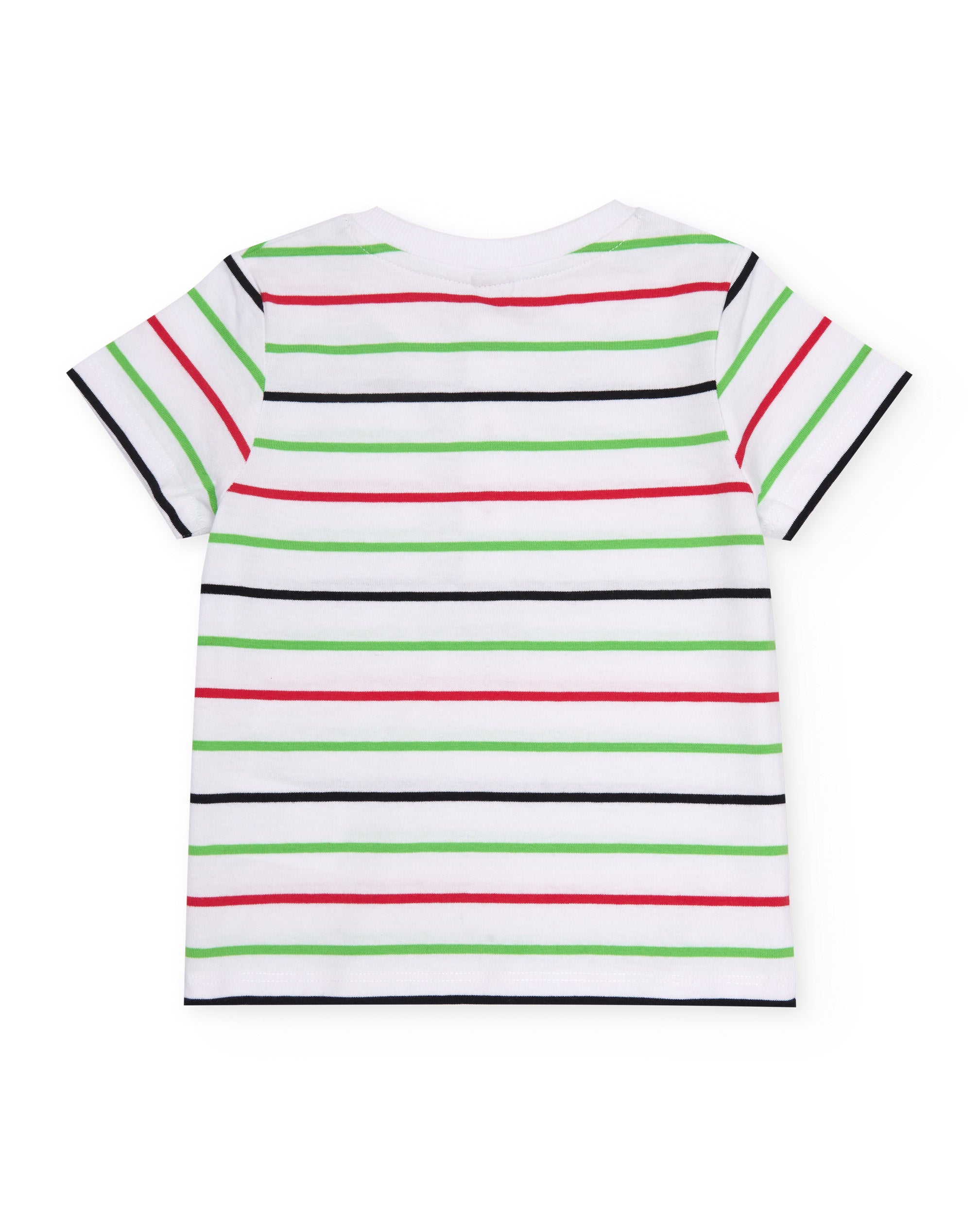TucTuc Magliette t-shirt bambino bianca righe cotone