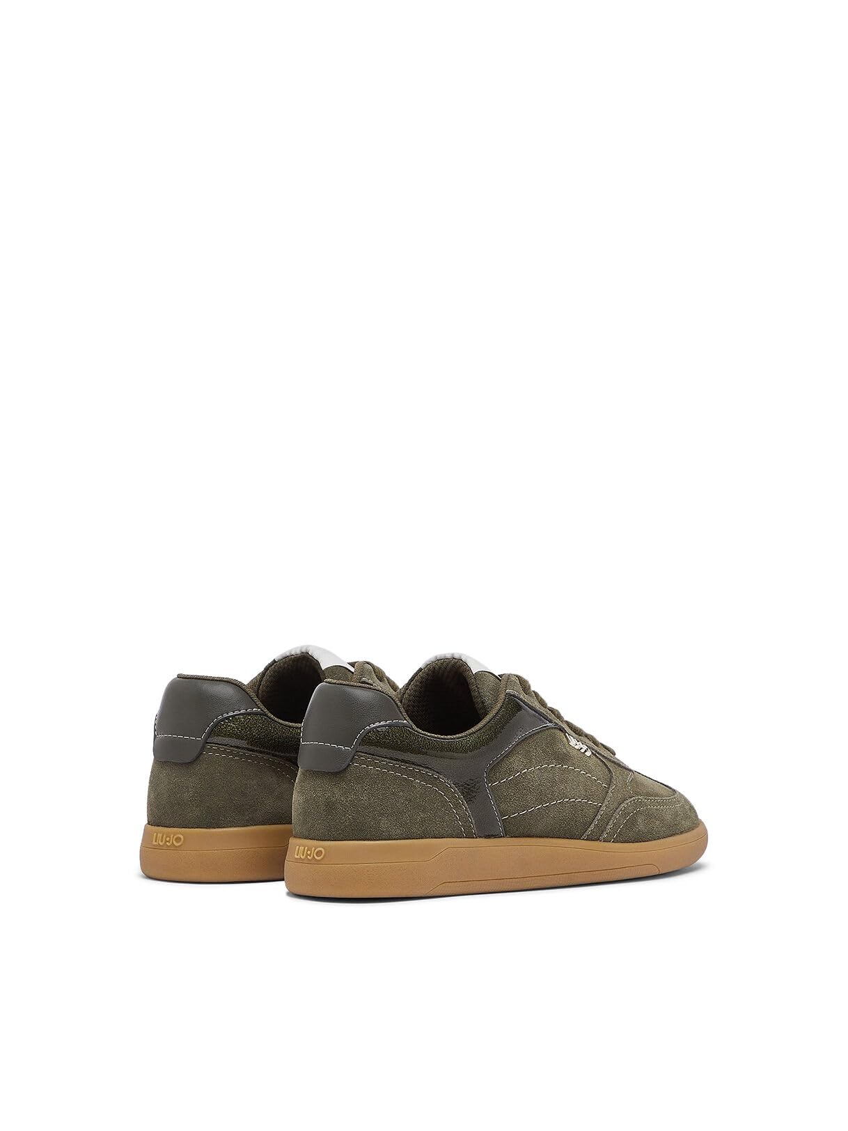 Liu Jo Scarpe Sneakers Suede verdi suola bassa