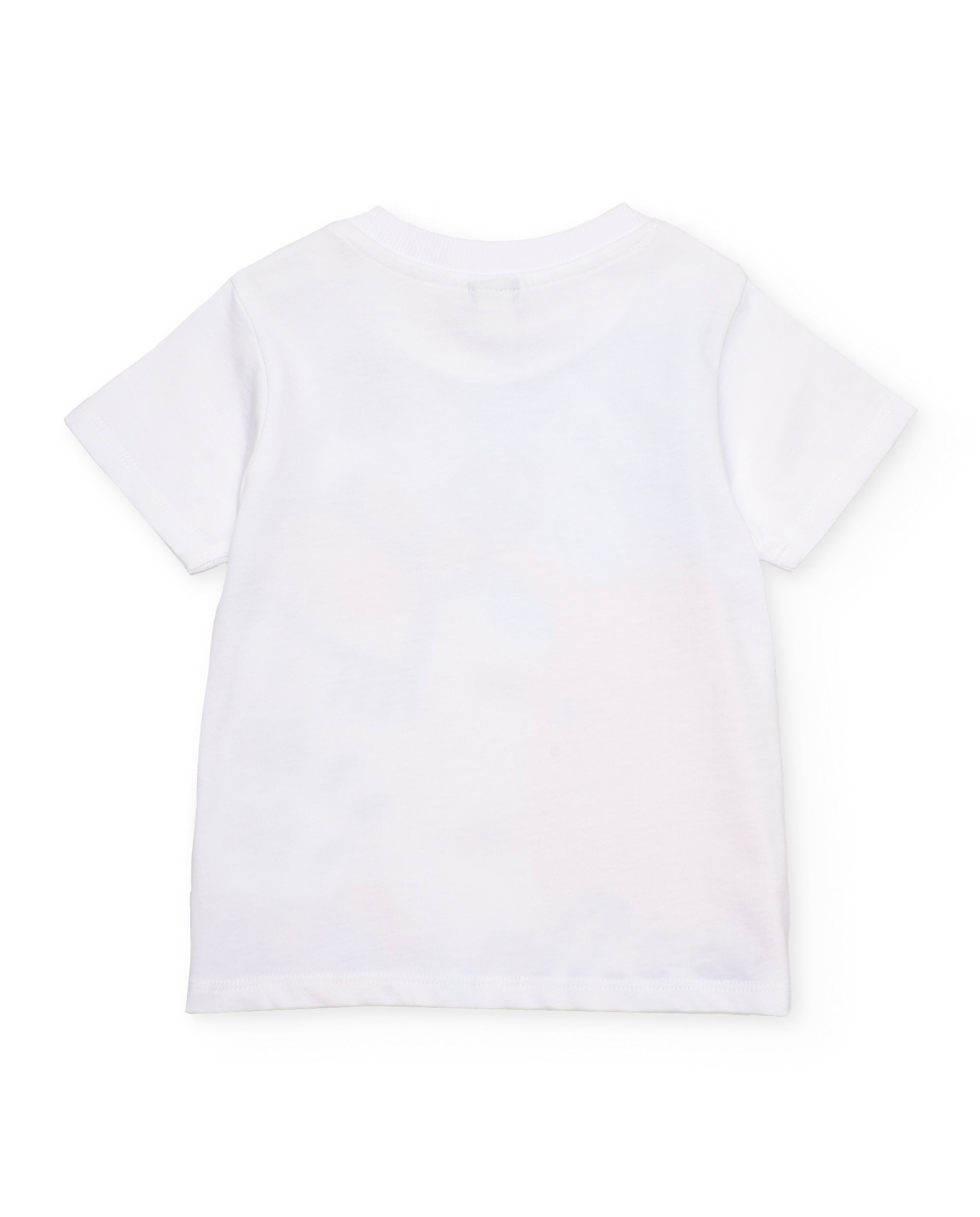 TucTuc Completi Completo Bambino Bianco Bermuda Corallo