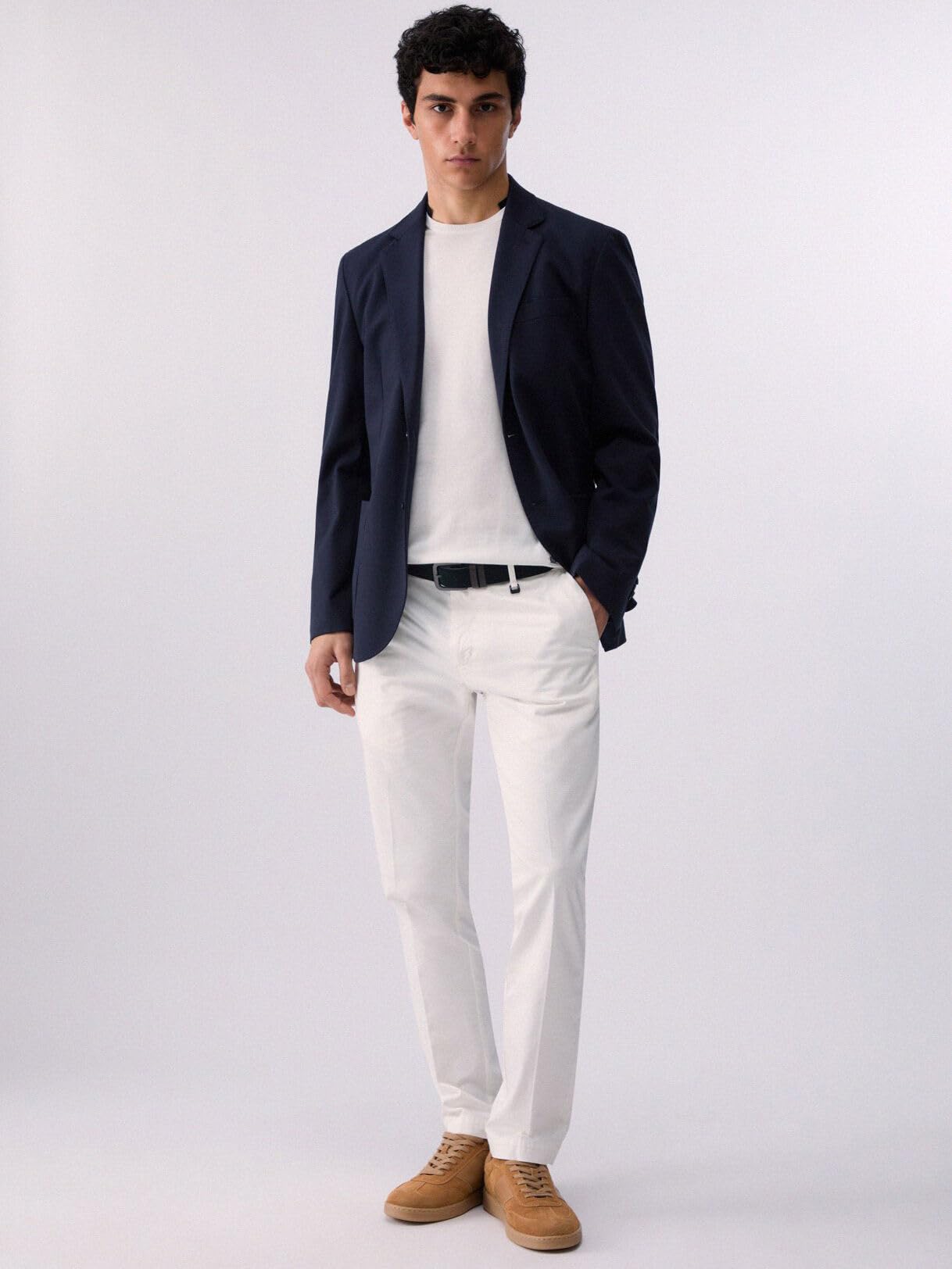 Liu Jo Blazer in Jersey 44 Blu Denim Viscosa