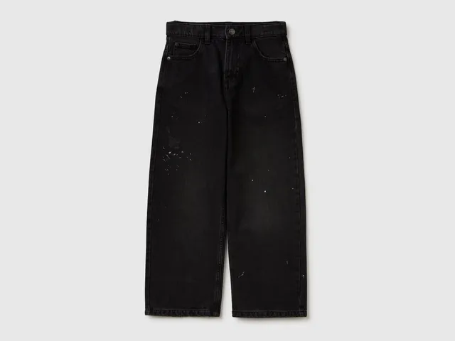 United Colors of Benetton Jeans Loose Fit Denim Cotone M