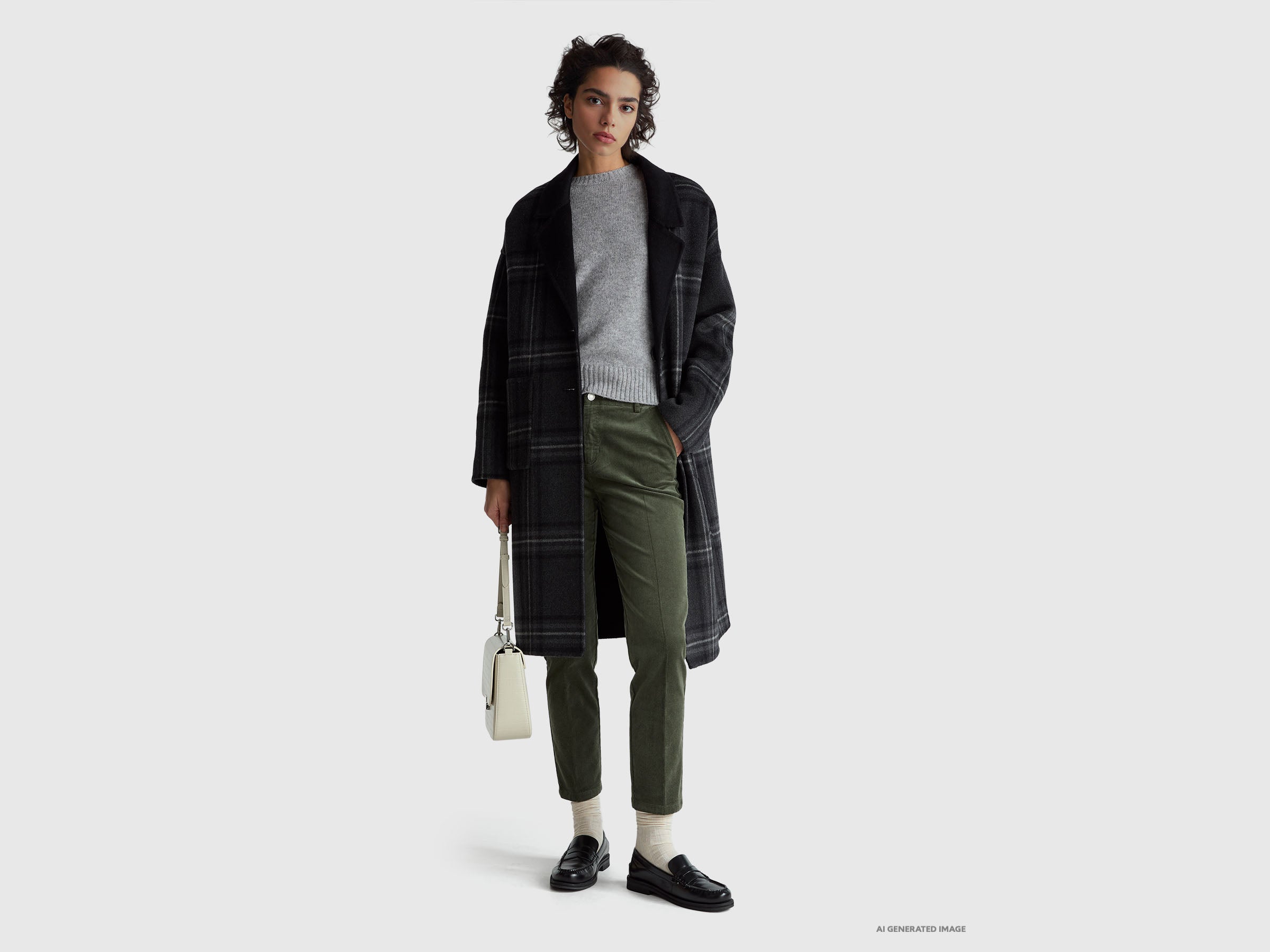 United Colors of Benetton Maglione Lana Shetland Woolmark