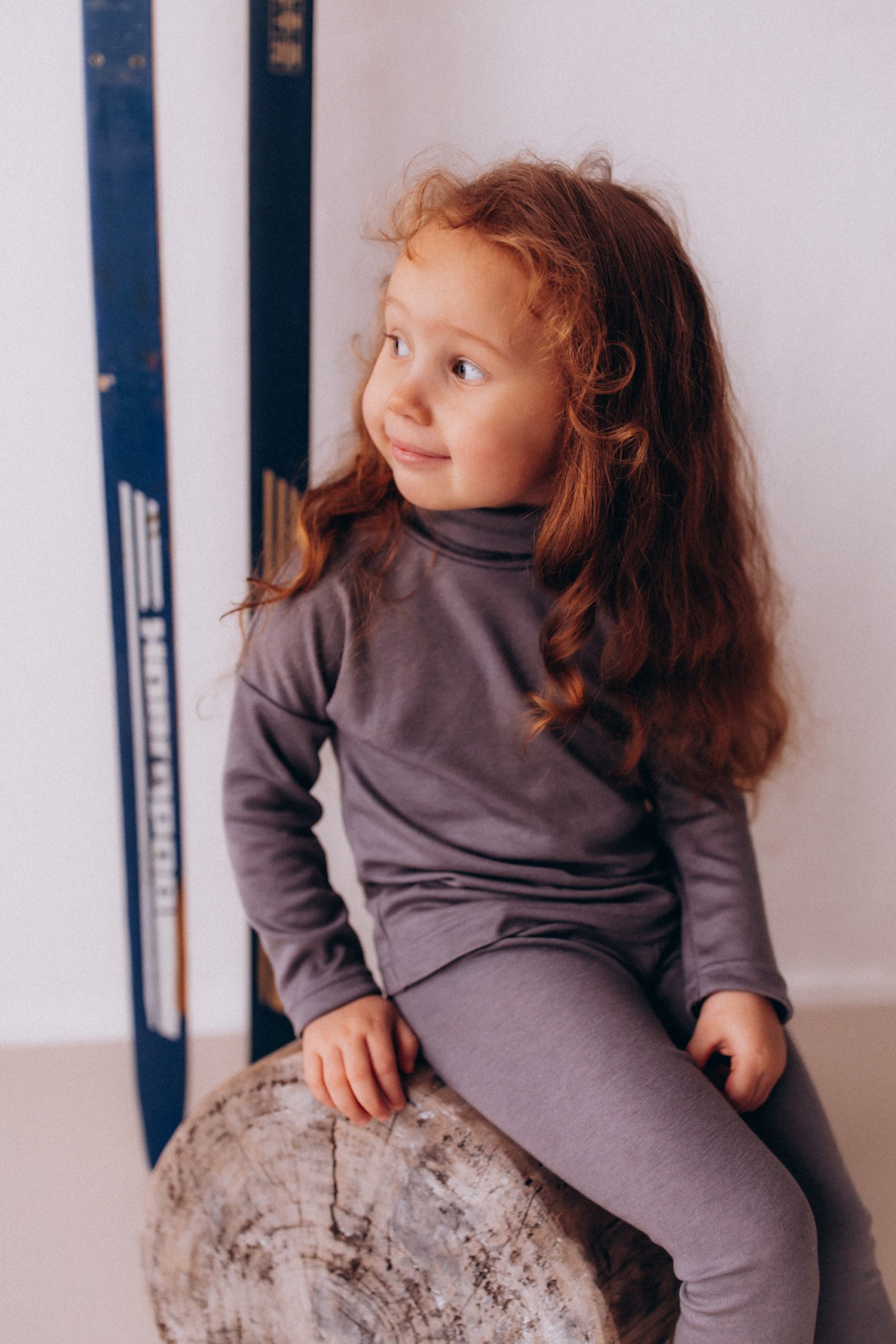 Woolly Organic Turtleneck Maglia Dolcevita Lyocell Lana