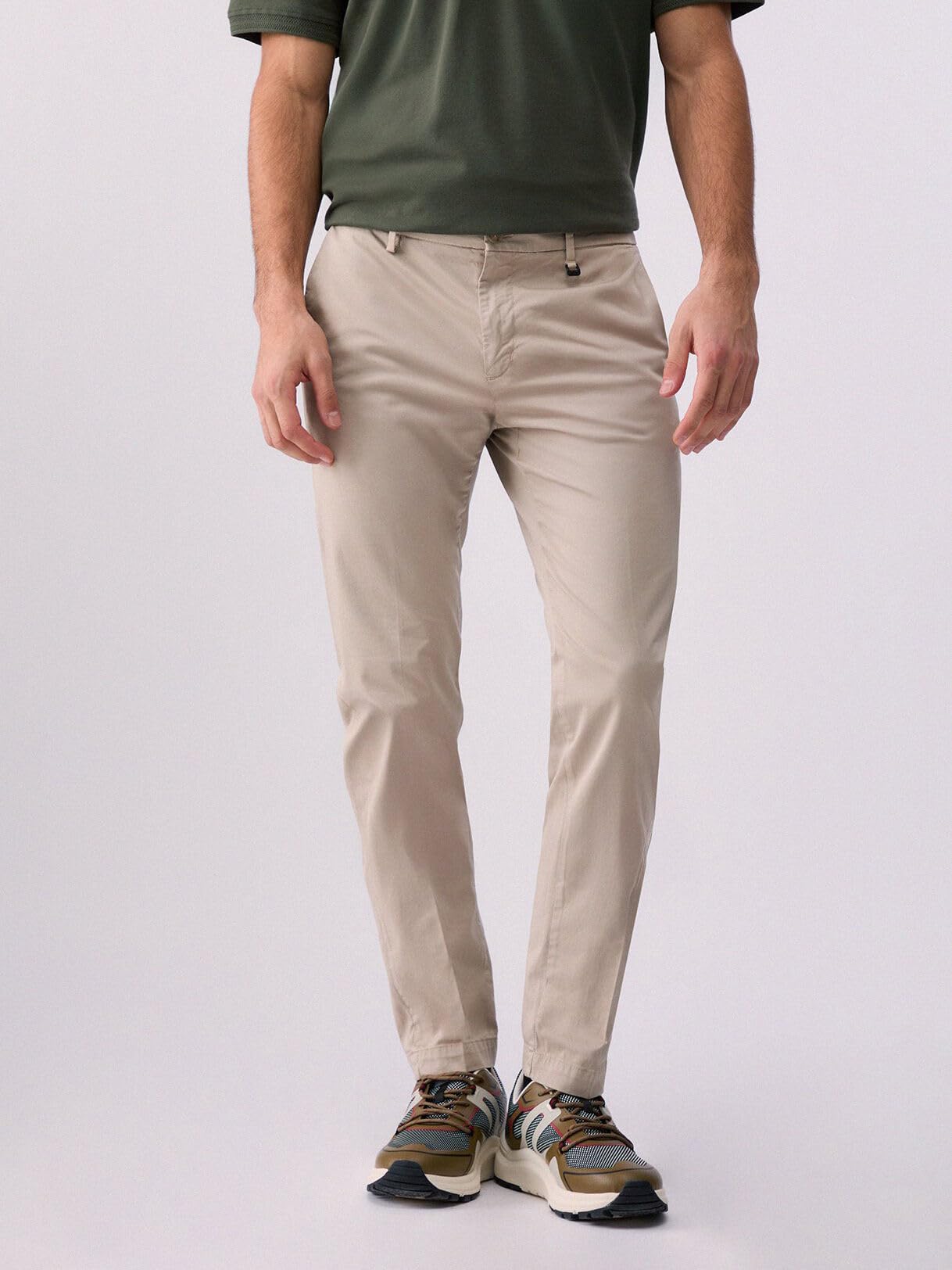 Liu Jo Baby Chino in Raso Pantaloni Raso Cotone