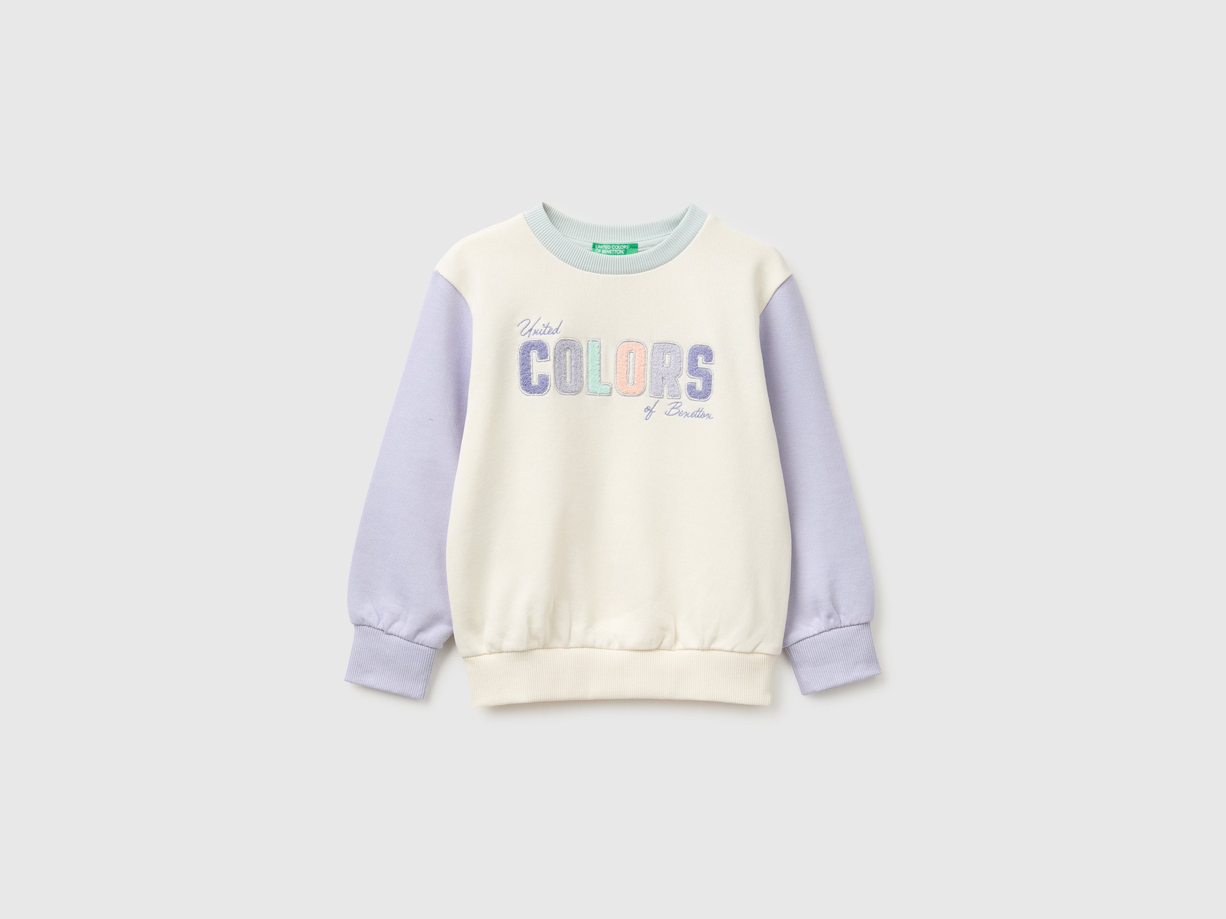 United Colors of Benetton felpa girocollo 104 cotone bio bimbo