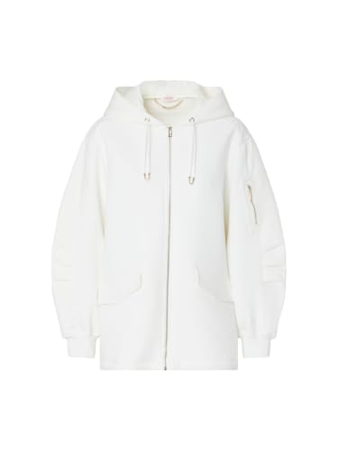 Liu Jo Giacche Giubbotto Oversize Cappuccio Scuba Zip Nero