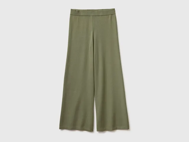 United Colors of Benetton 1LHGDF015 Pantaloni Maglina Taglia M Viscosa
