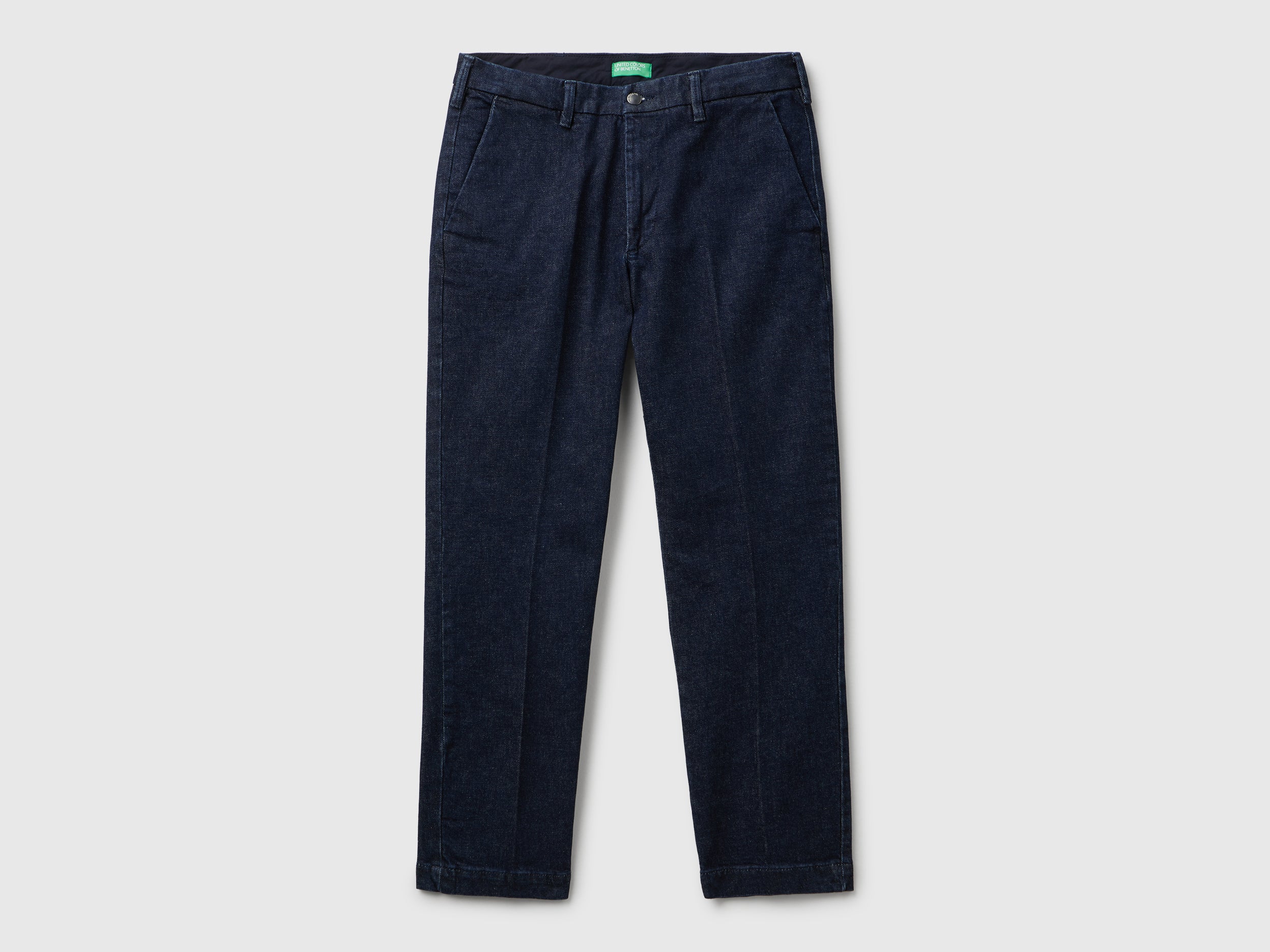 United Colors of Benetton Trousers Slim fit denim chinos pantaloni cotone