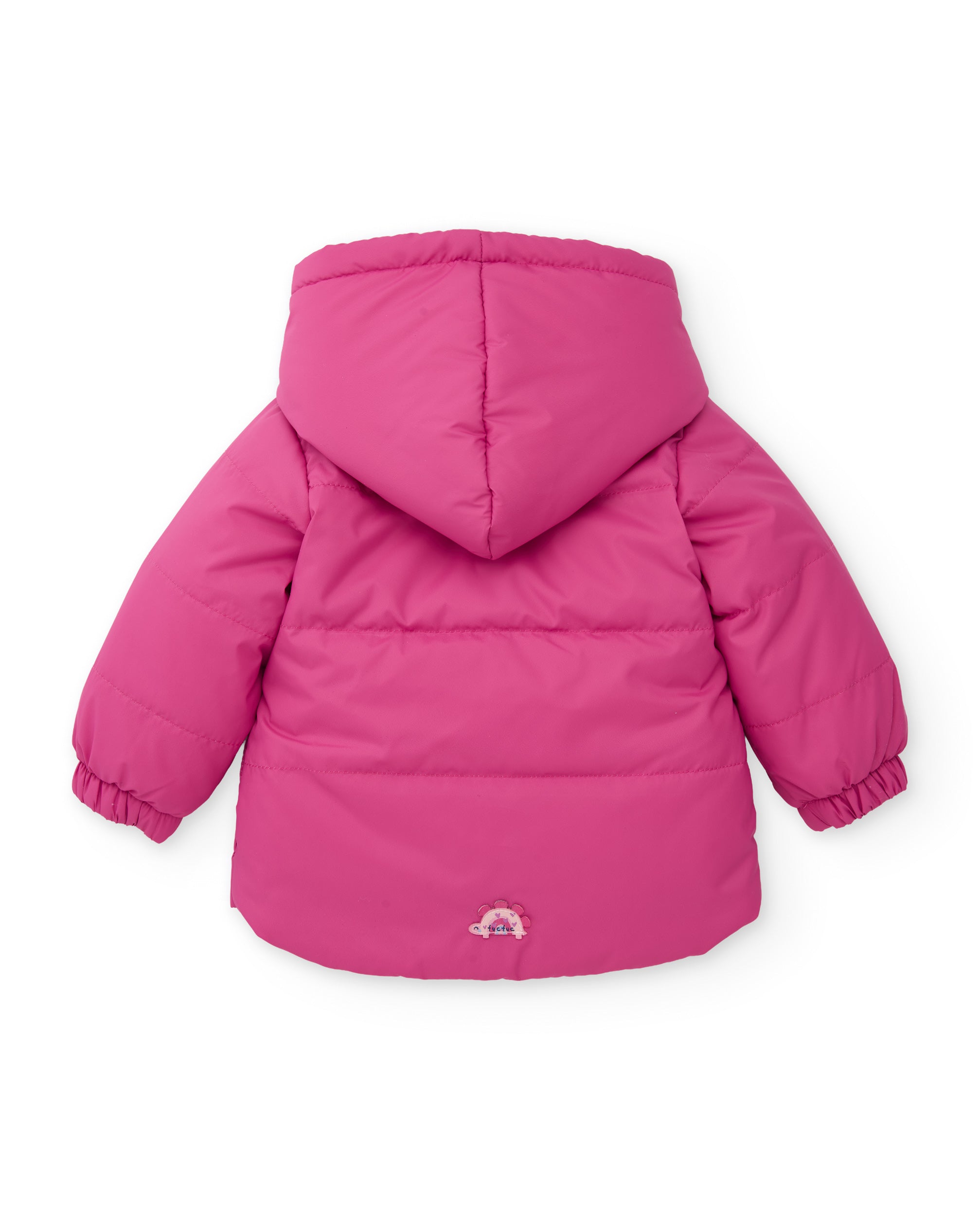TucTuc Cappotti Cappotto Neonato con Cappuccio Fucsia Imbottito