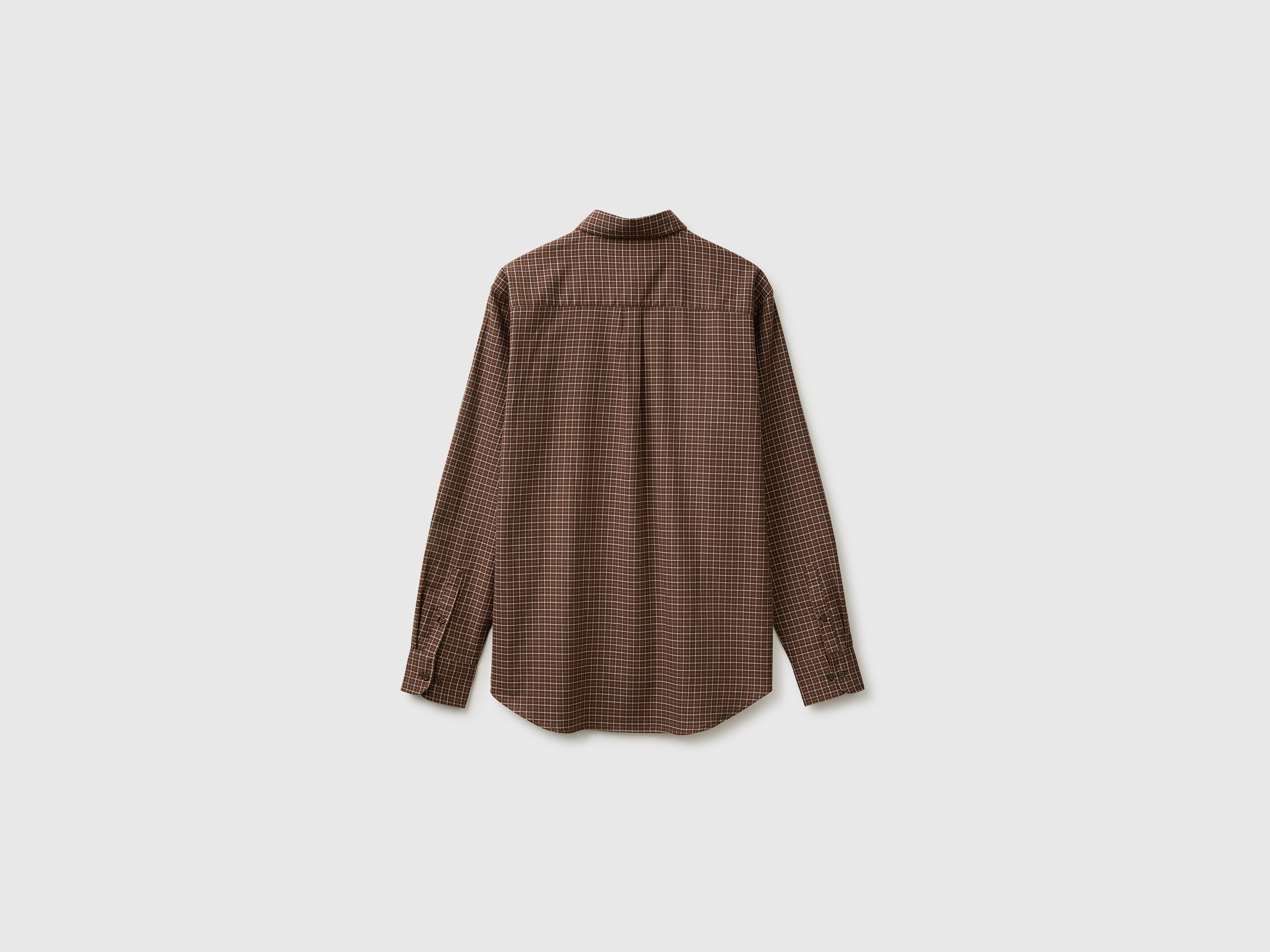 United Colors of Benetton Flannel camicia flanella cotone bio