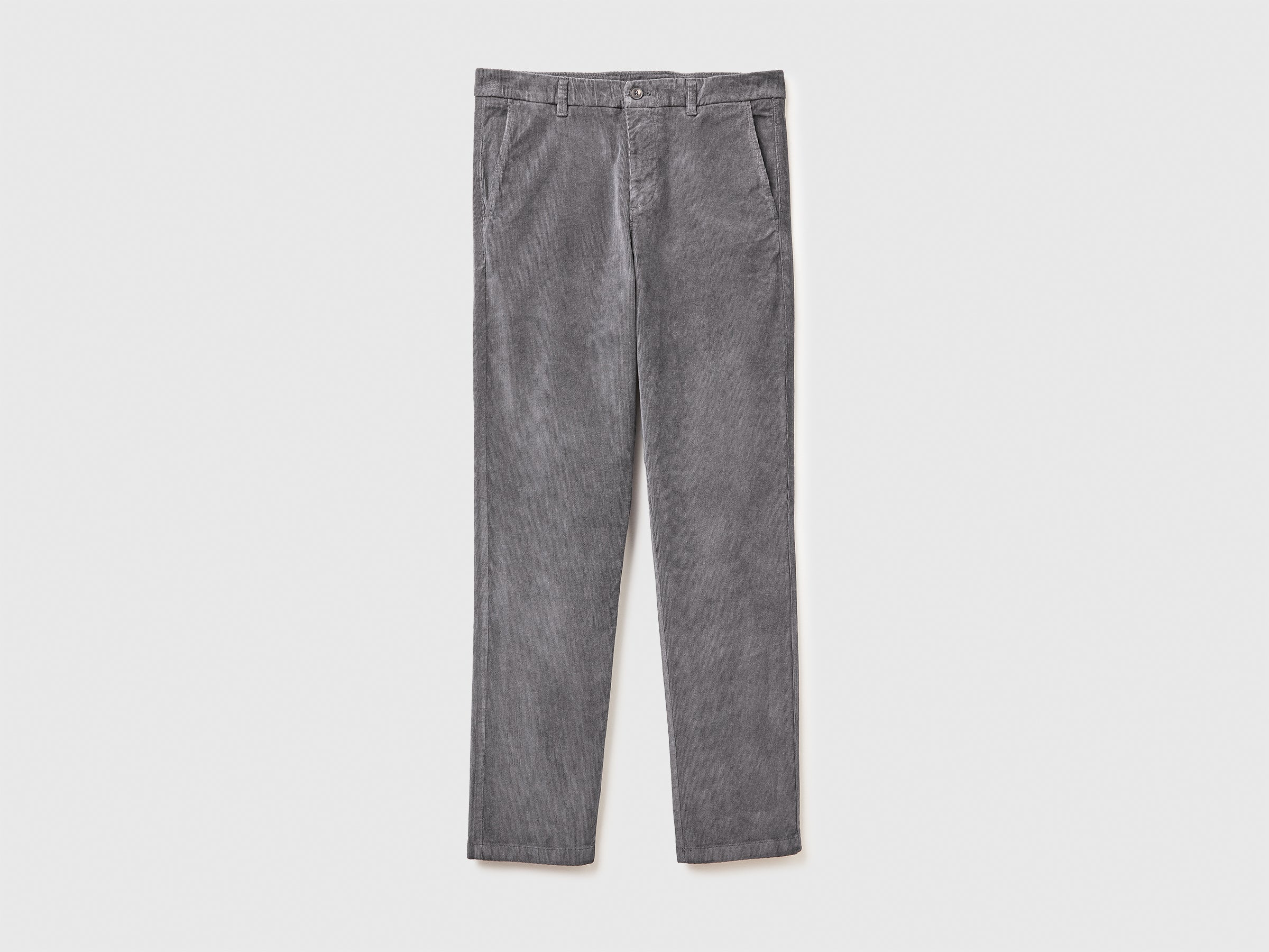 United Colors of Benetton Trousers Slim corduroy pantaloni velluto