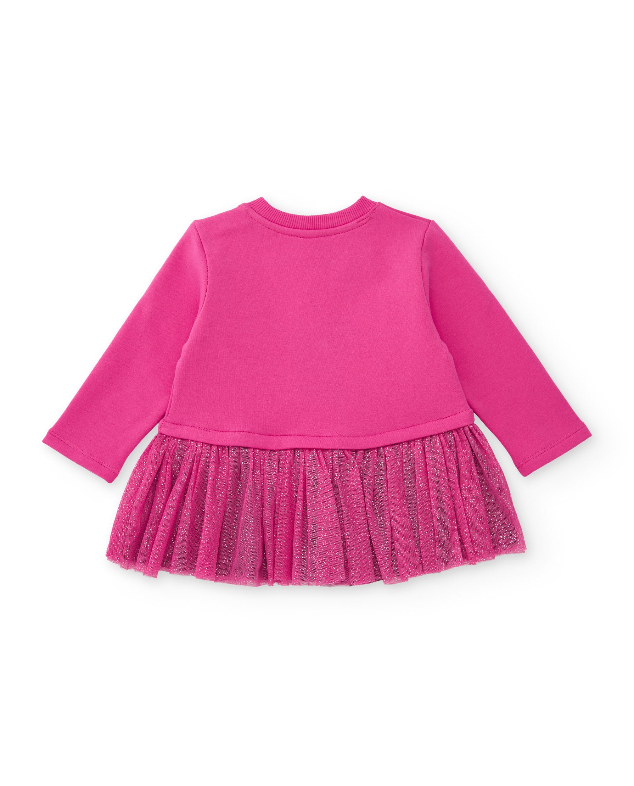 TucTuc Vestiti abitino bambina fucsia dinosauro cotone
