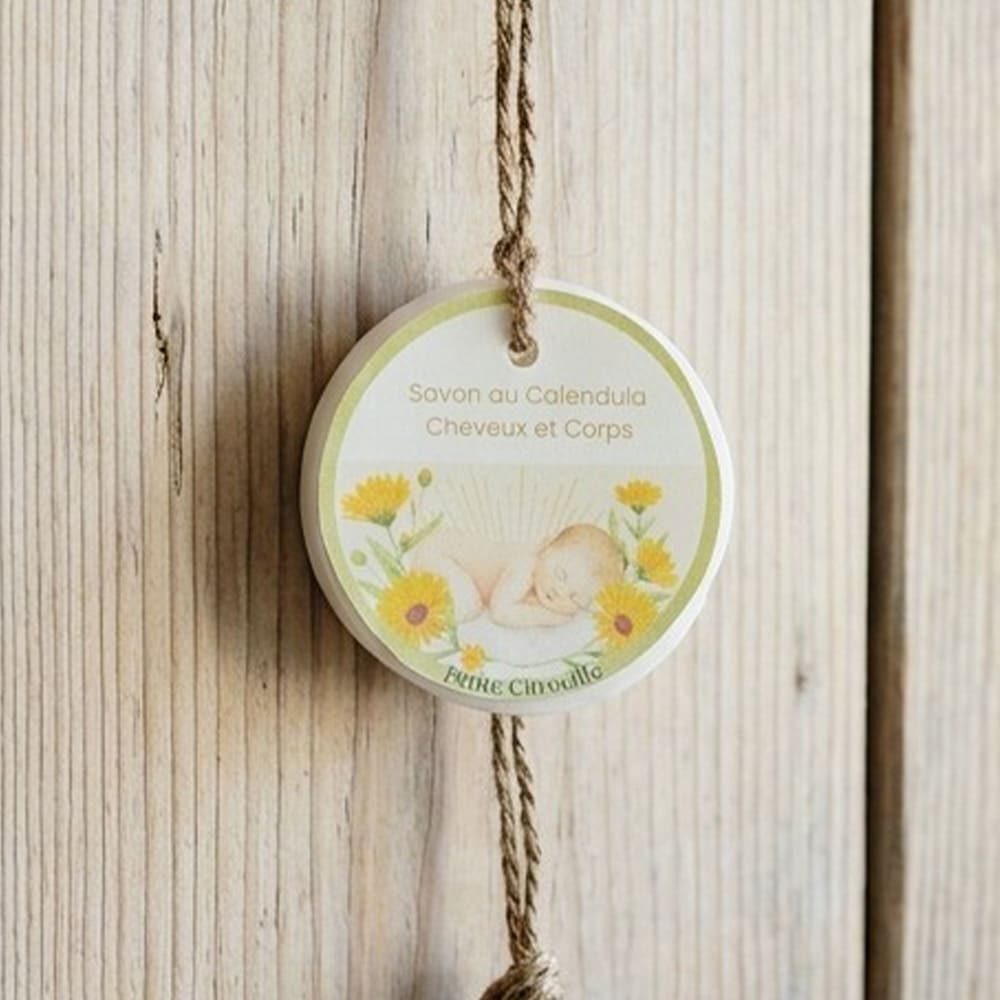 Petite Citrouille sapone calendula capelli corpo neonato