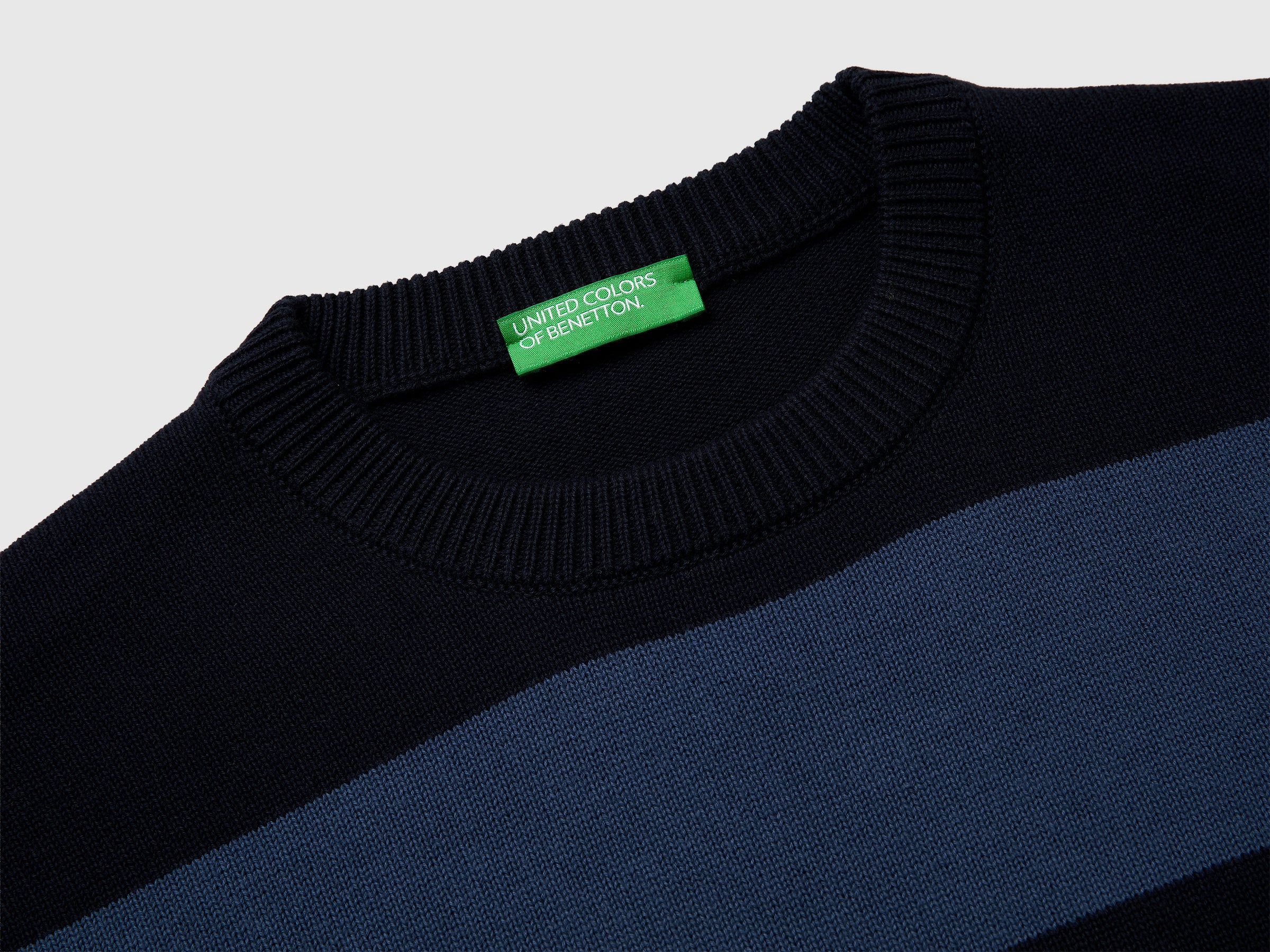 United Colors of Benetton Maglione Righe Cotone L
