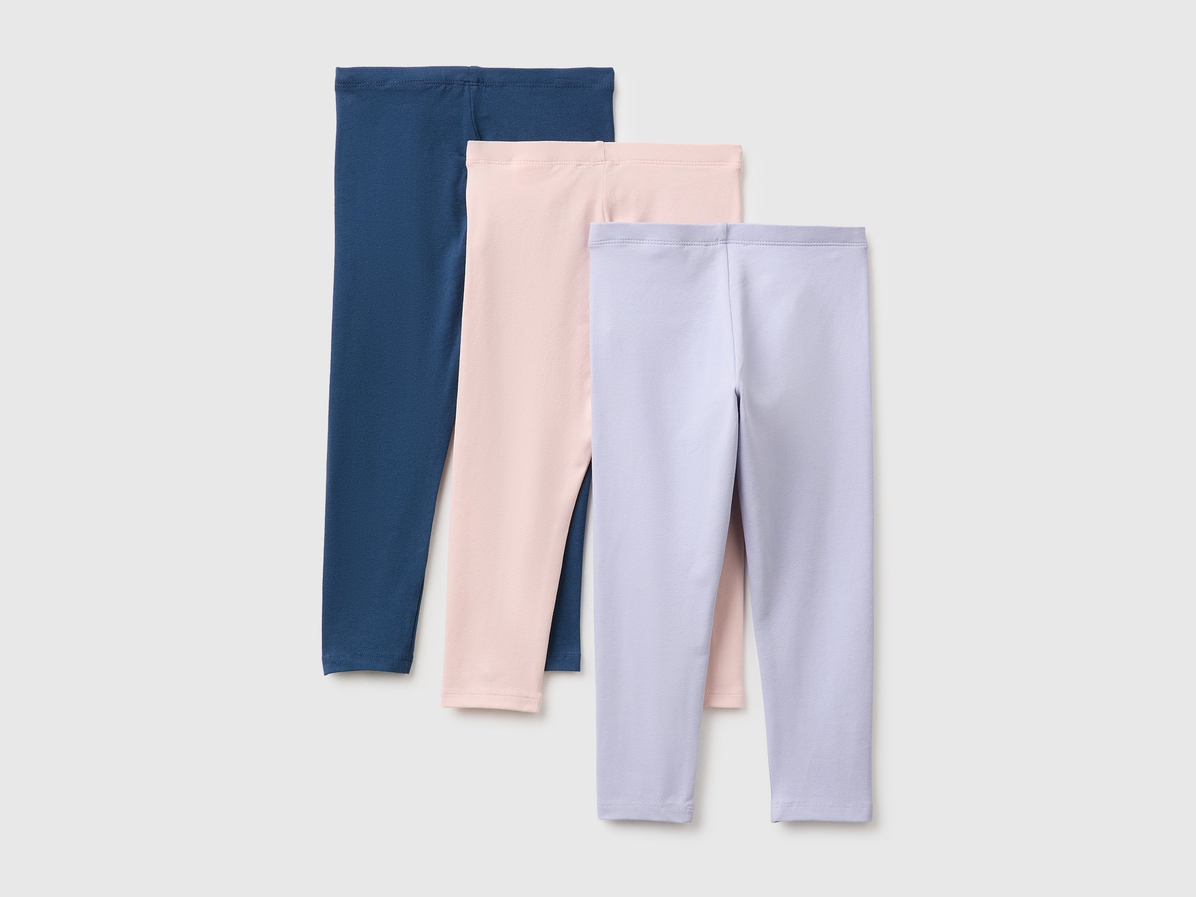United Colors of Benetton Leggings Cotone Elasticizzato 82 3 Pezzi