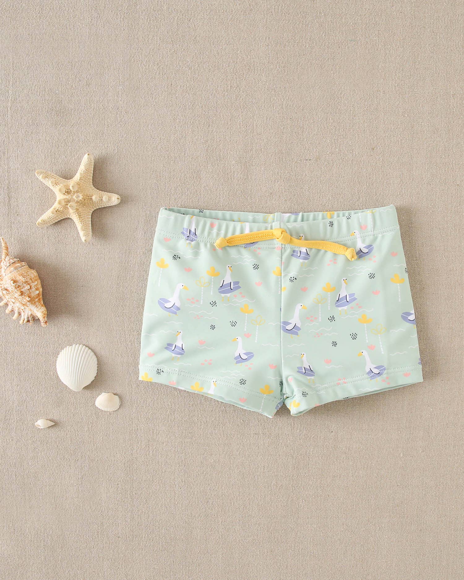 Dadati costume boxer bimbo oche verde acqua 18 mesi lycra